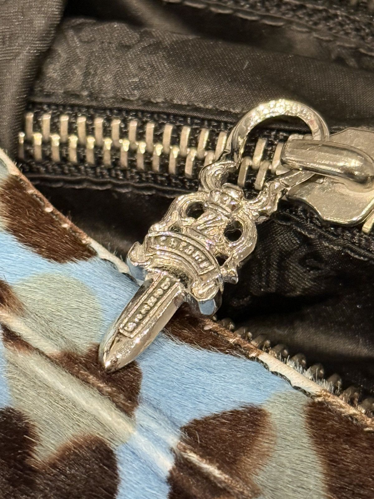 Chrome Hearts Chrome Hearts Blue Cheetah Lion Bag Size ONE SIZE - 15 Thumbnail