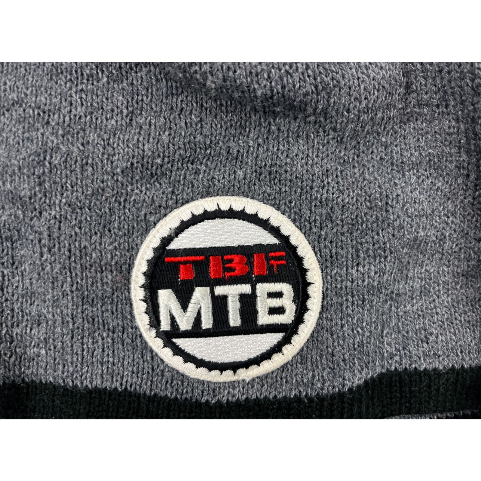 Port & Company TBF Beanie Toque Adult One Size Gray Knit 100% Acrylic MTB Racing Ski Biking Size ONE SIZE - 2 Thumbnail