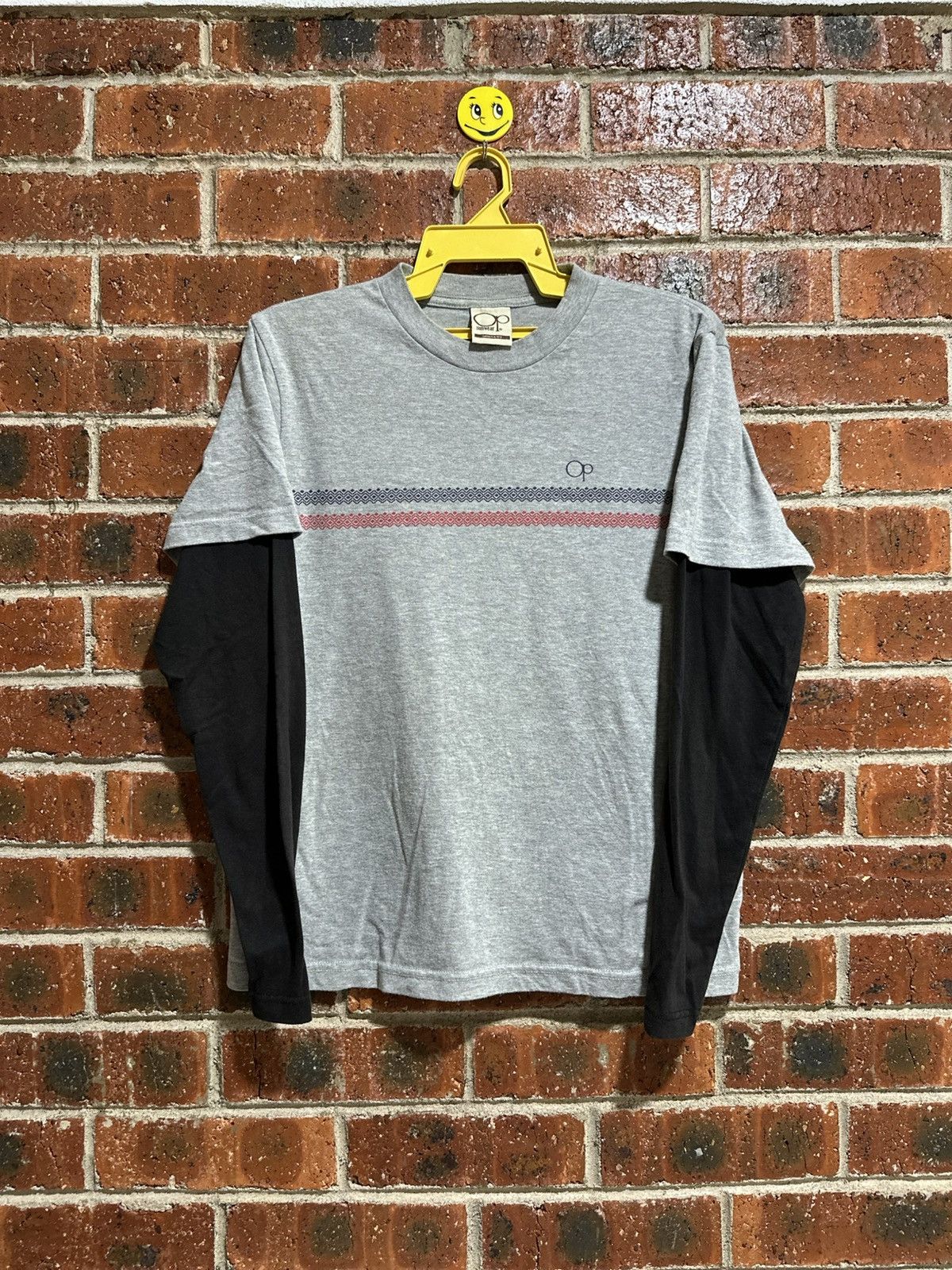 Ocean Pacific × Vintage Vintage Double Layer Ocean Pacific Sunwear Faded Tee Size US M / EU 48-50 / 2 - 2 Thumbnail