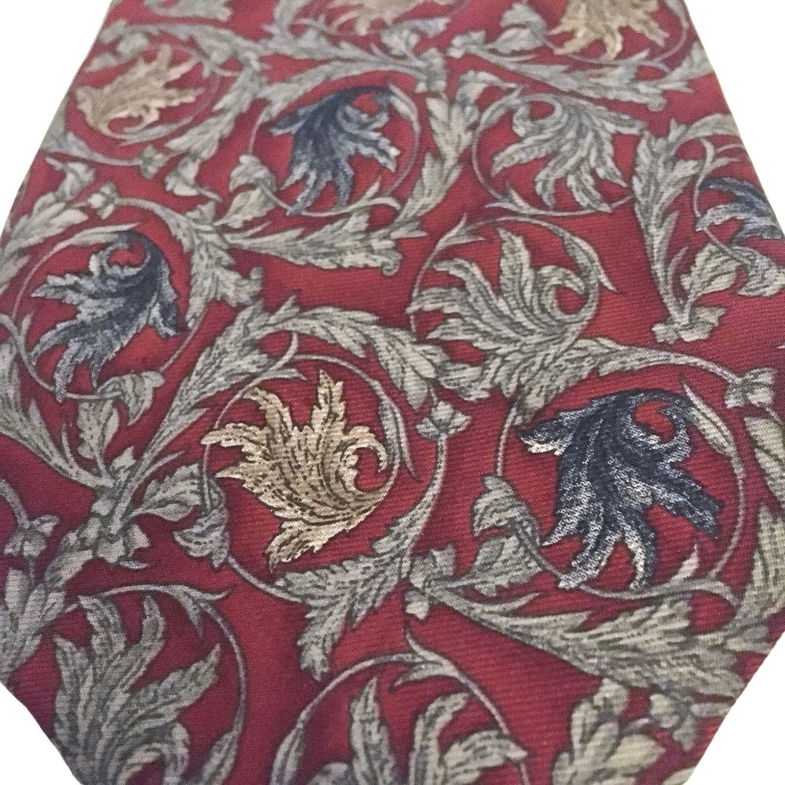 Bill Blass Vintage Bill Blass Wide Silk Necktie Size ONE SIZE - 6 Thumbnail