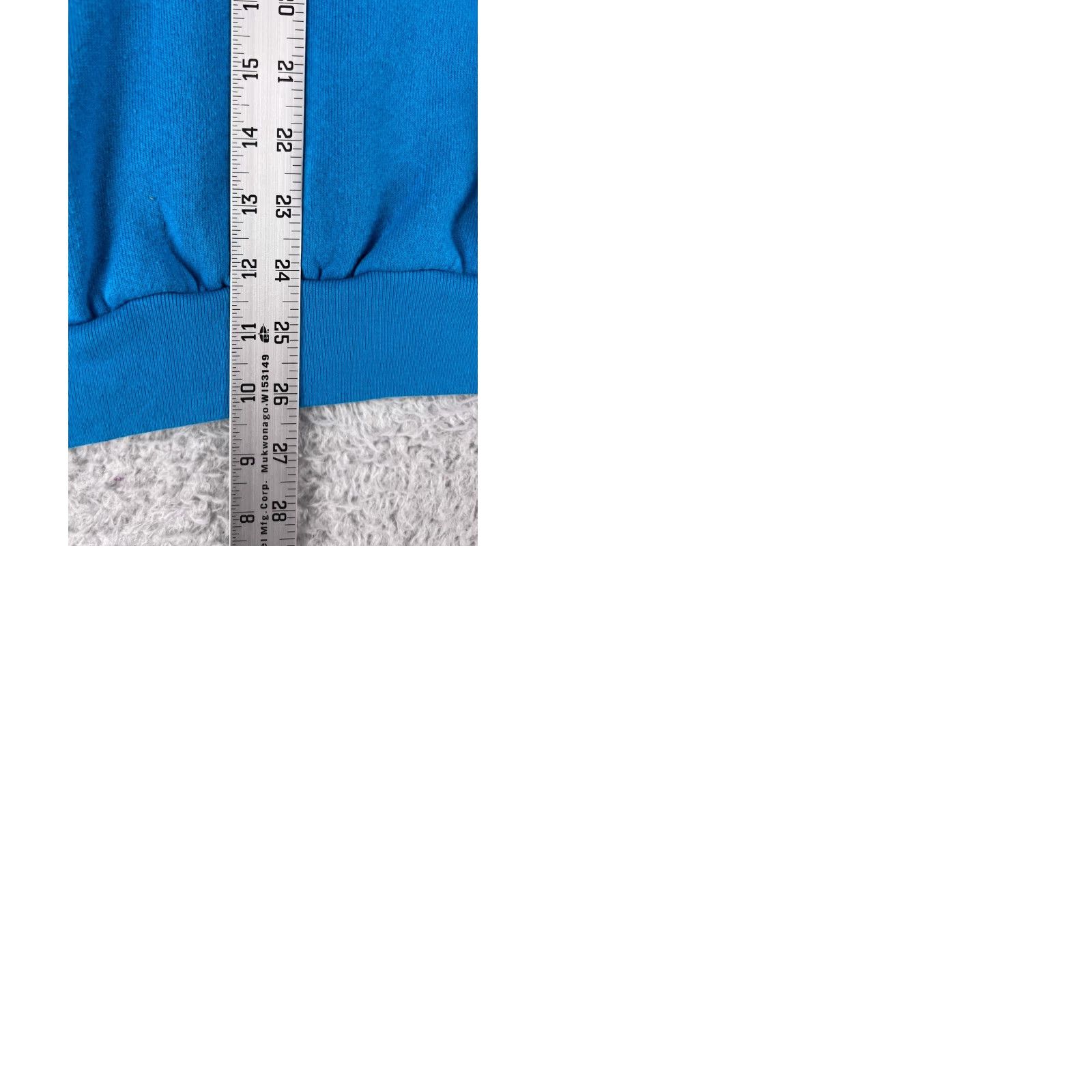 Logo 7 VINTAGE Logo 7 Sweater Shirt Mens L Blue Logo Cotton Blend 90s USA Crew Neck Pullover Knit Sweatshirt Size US L / EU 52-54 / 3 - 9 Thumbnail