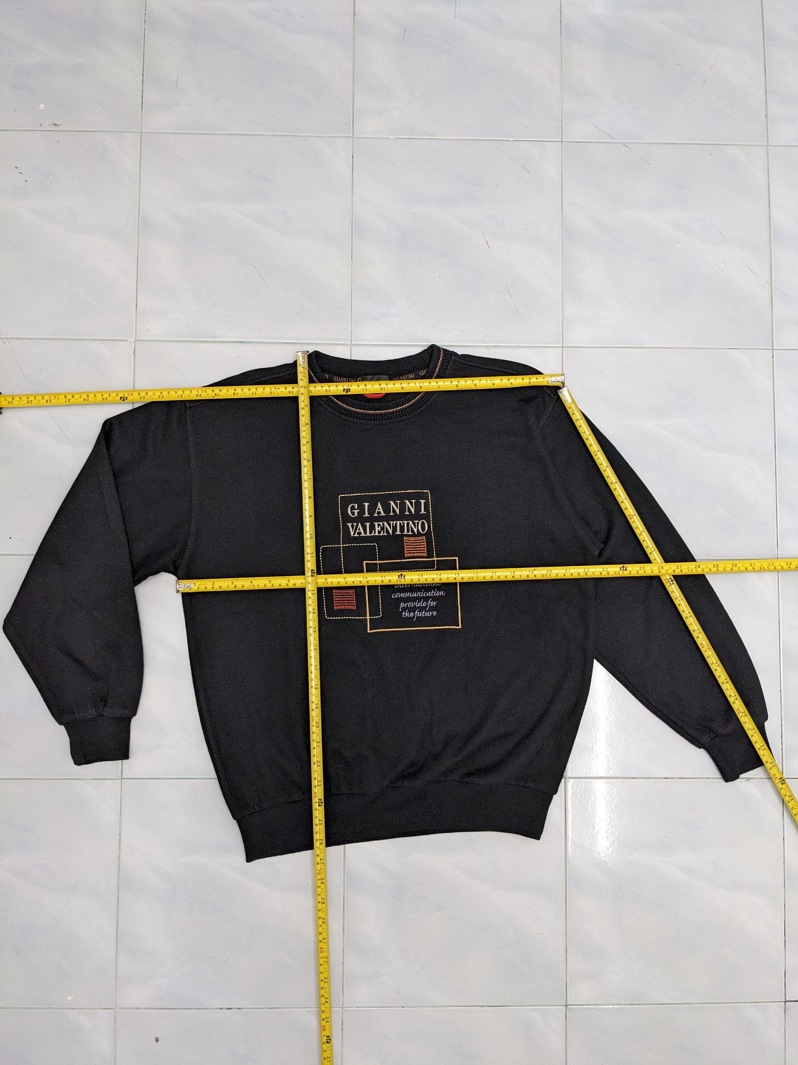 Gianni Valentino × Valentino GIANNI VALENTINO ITALIAN DESIGNER SWEATSHIRT Size US L / EU 52-54 / 3 - 7 Thumbnail