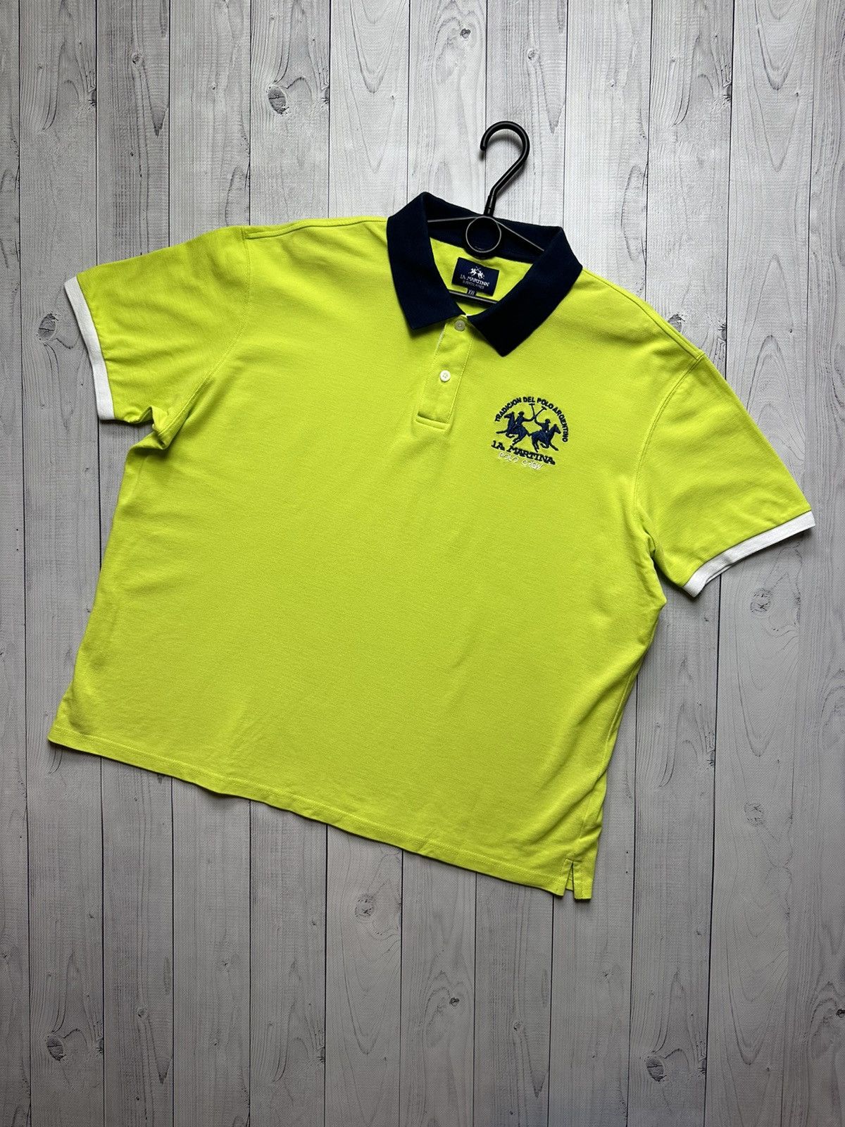 Vintage Vintage L A Martina polo logo size XXL rare Size US XXL / EU 58 / 5 - 1 Thumbnail
