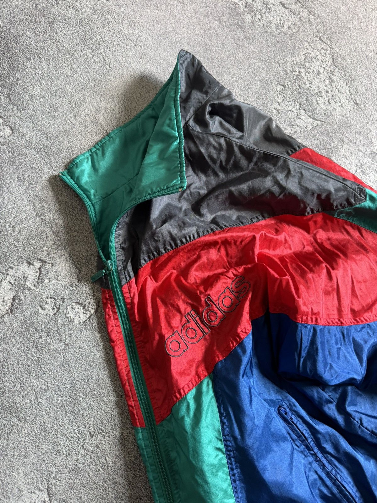 Adidas × Vintage Adidas M/L zip track light Olympian jacket retro vintage 90s Size US L / EU 52-54 / 3 - 2 Thumbnail