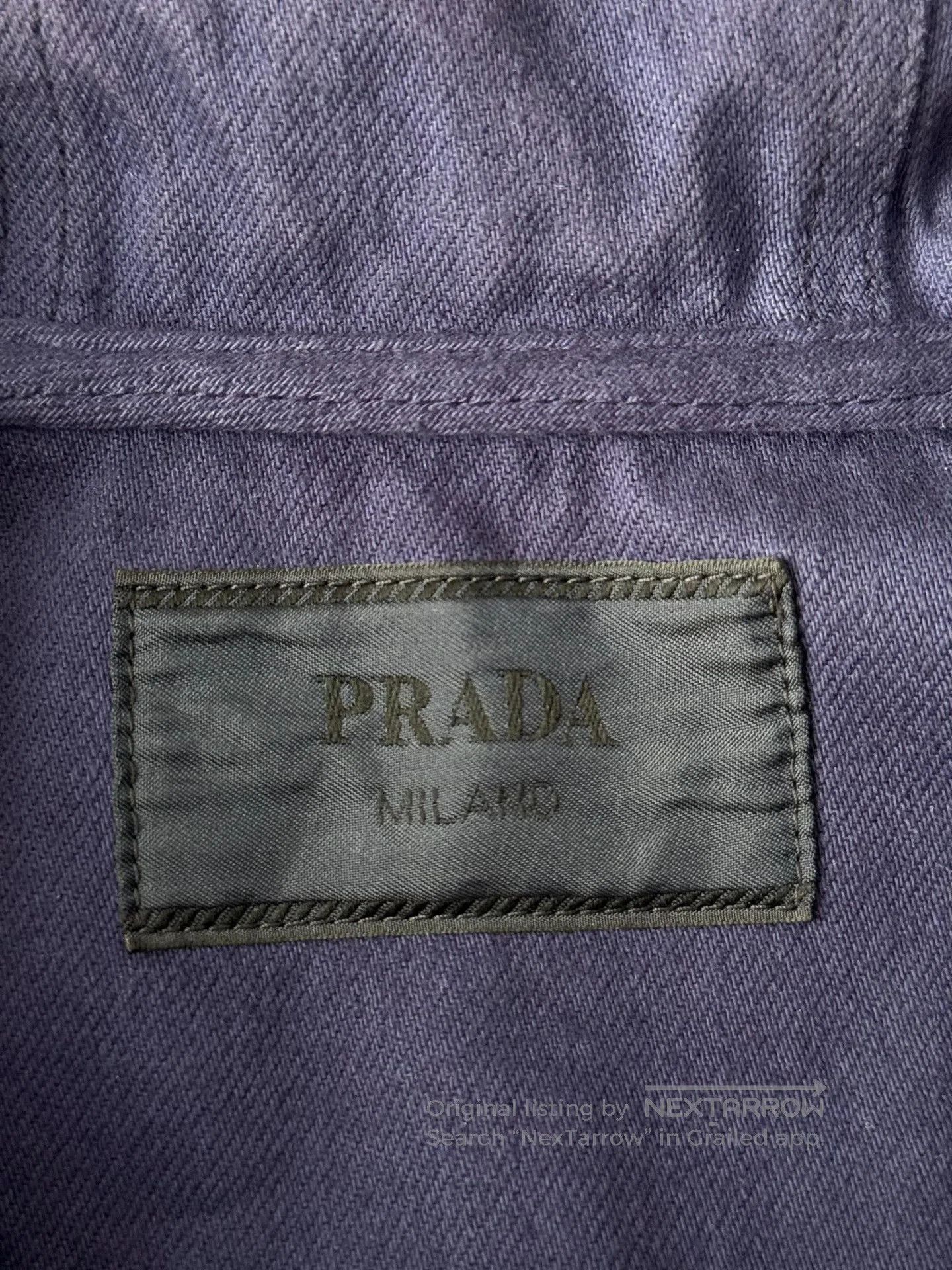 Prada Prada Deep Blue Utility Hooded Jacket. Size US M / EU 48-50 / 2 - 4 Thumbnail