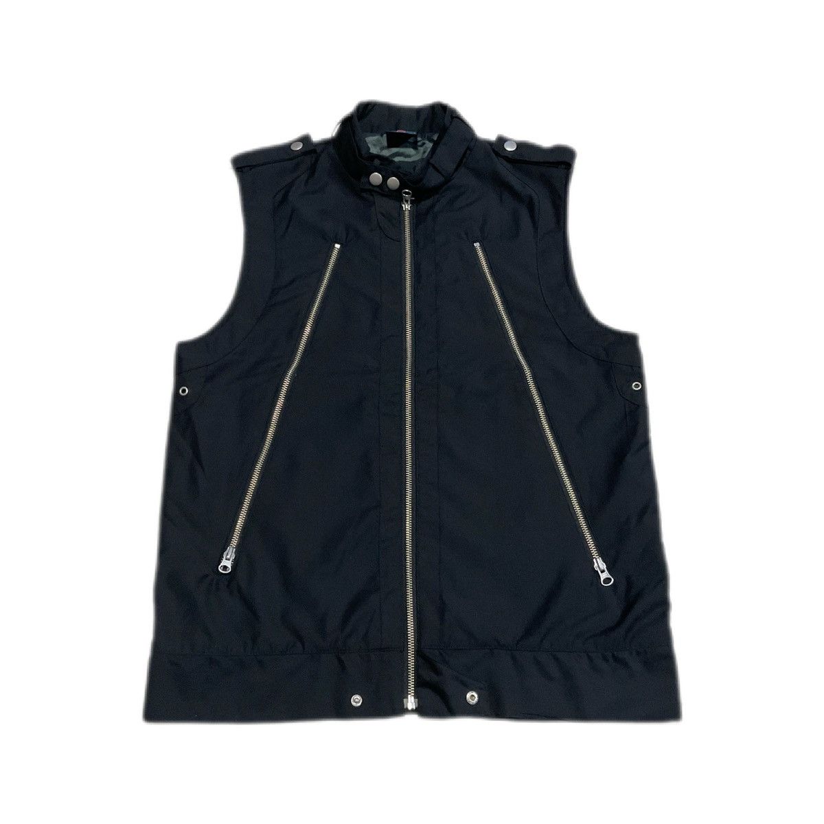 Hysteric Glamour × Japanese Brand × Seditionaries 🔥Sick Y2K Rage Blue Punk Vest Multi Zipper Size US M / EU 48-50 / 2 - 1 Thumbnail