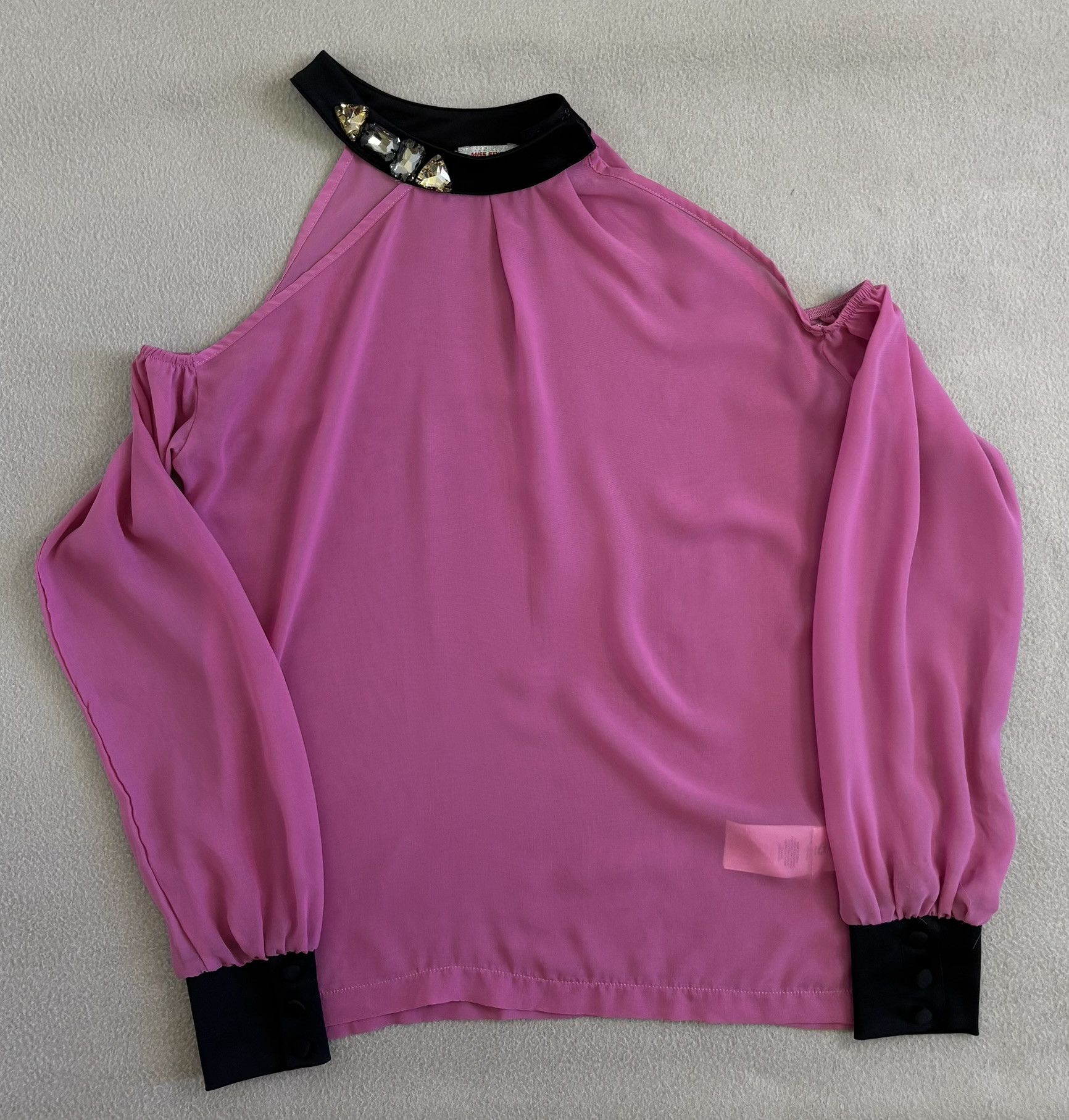 Miss Sixty Miss Sixty Off-the-Shoulder Blouse Size S Size S / US 4 / IT 40 - 3 Thumbnail
