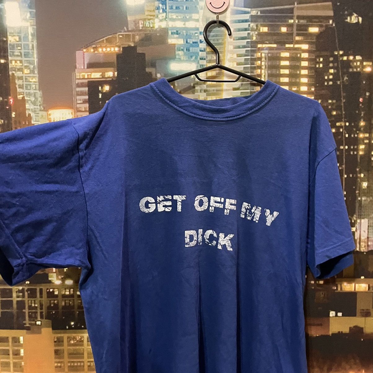 Band Tees OPIUM T SHIRT HUMOR GET OFF MY DICK PENIS SEX PORNSTAR 90s Size US XL / EU 56 / 4 - 4 Thumbnail