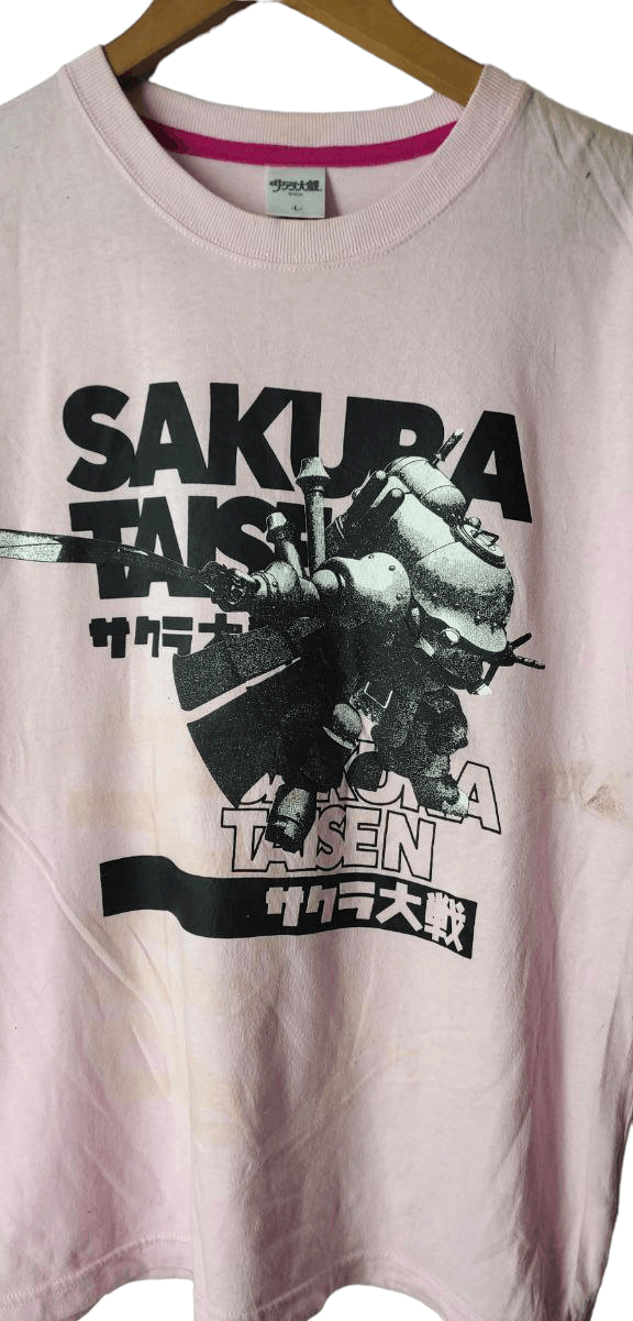 Other VINTAGE ANIME SAKURA TAISHEN MOVIE TEE Size US M / EU 48-50 / 2 - 6 Thumbnail