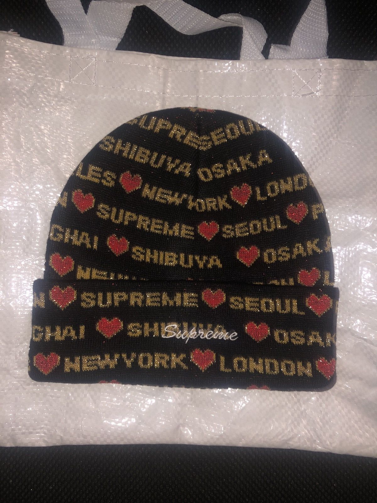 ふらん Supreme ハートビーニー Supreme シュプリーム 2024AW Hearts Beanie ハートビーニー
