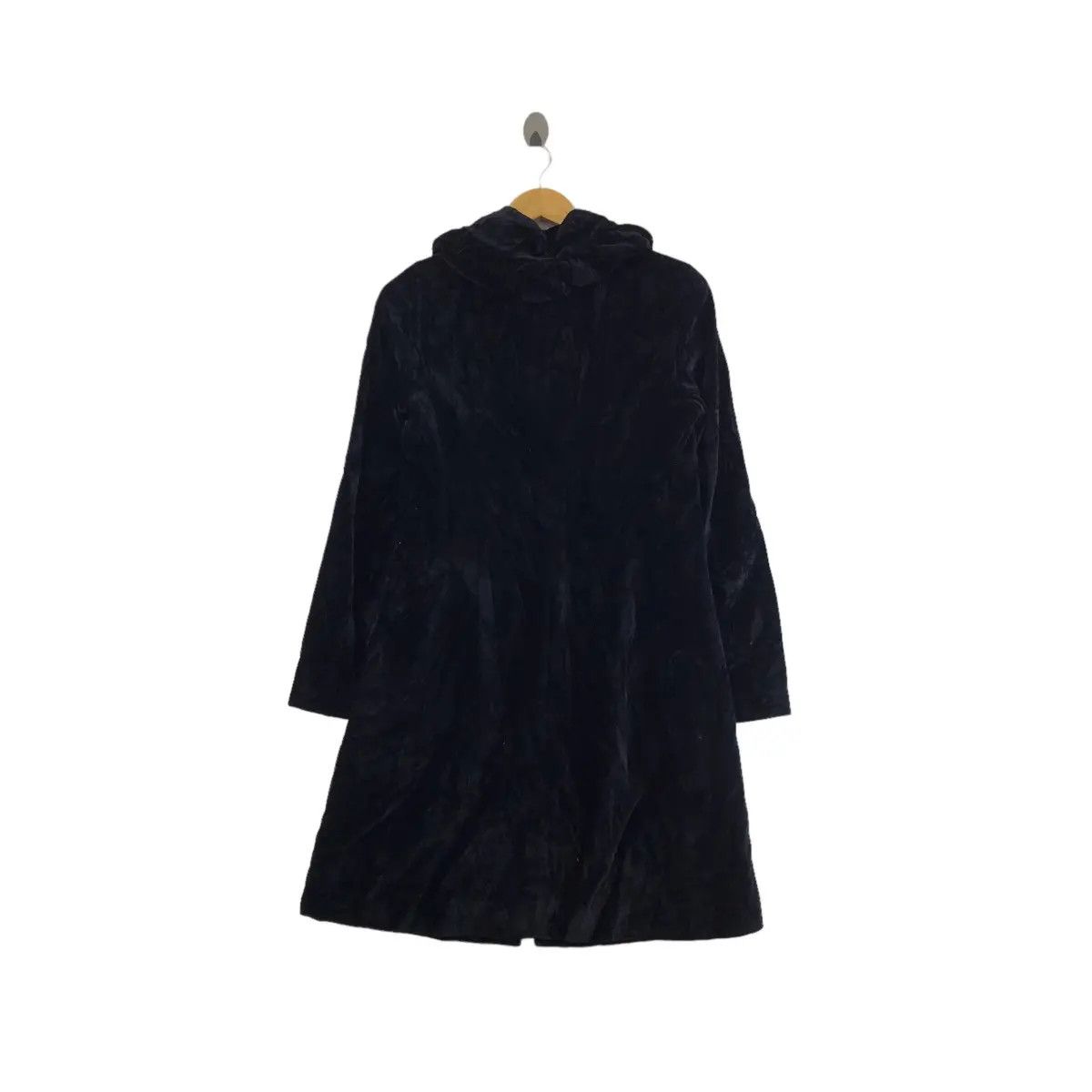 Aspesi Vintage ASPESI ITALY BLU Collection Suede Velvet Trench Coat Size S / US 4 / IT 40 - 4 Thumbnail