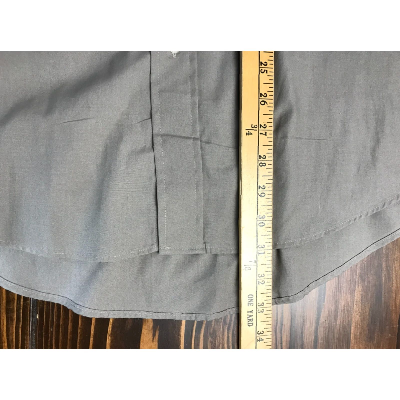 Van Heusen Van Heusen Shirt Editions, Men's 17 34/35, Tan, Single Needle Tailoring Size US XL / EU 56 / 4 - 4 Thumbnail