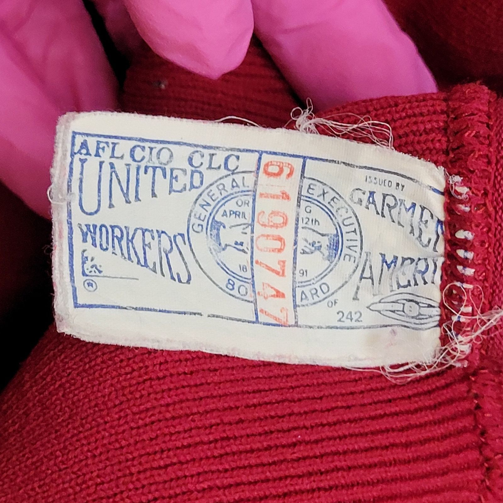 Vintage VTG 70s Glen-Cove Ringer Sweatshirt Small USA Powers Mfg Co Size US S / EU 44-46 / 1 - 13 Thumbnail