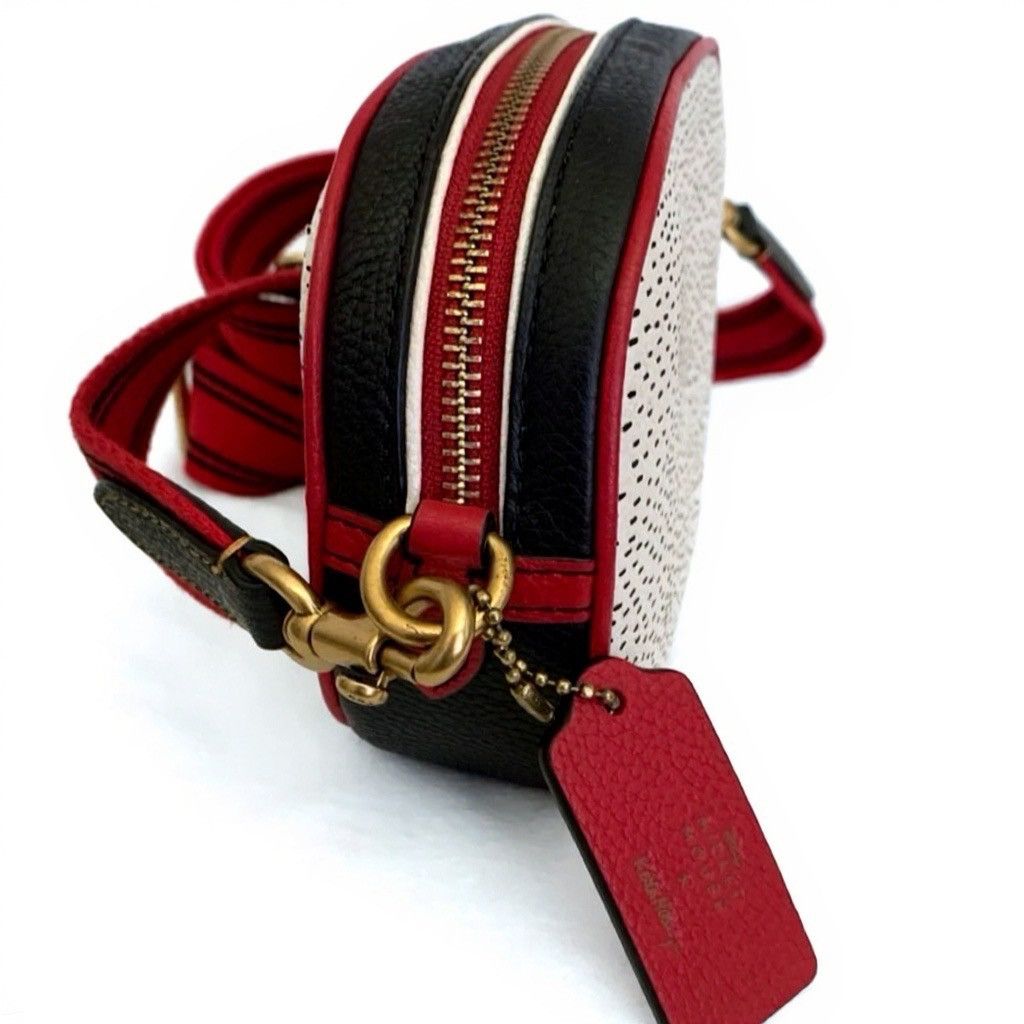 Coach Coach Disney + Keith Haring Black and Red Crossbody Bag Size ONE SIZE - 4 Thumbnail