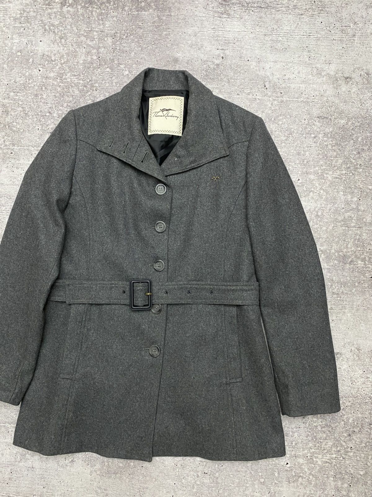 Burberry 🔥Thomas Burberry merino wool coat Size M / US 6-8 / IT 42-44 - 3 Thumbnail
