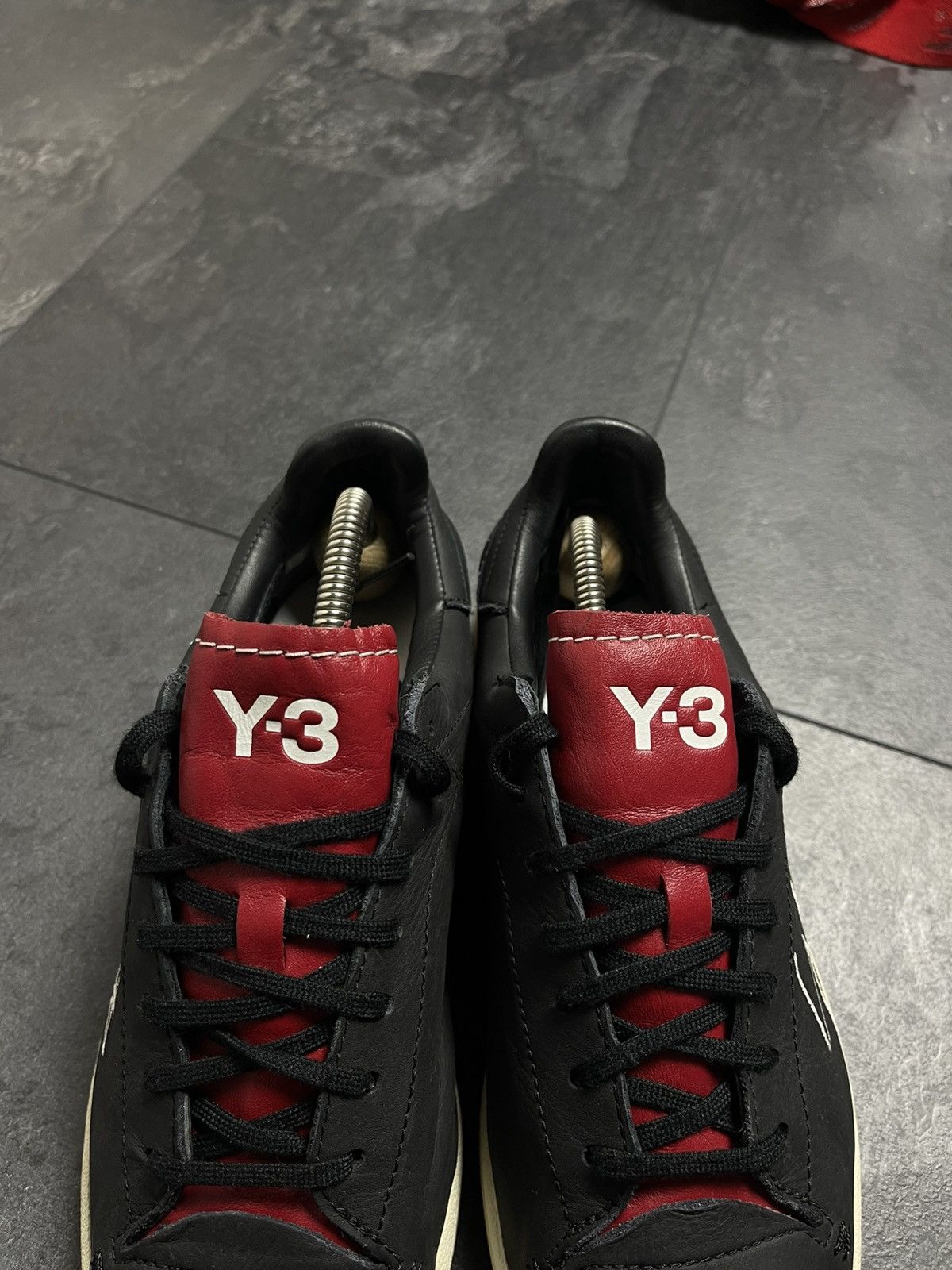 Adidas × Vintage × Yohji Yamamoto Adidas Y-3 Yohji Court Black sneakers Size US 5 / EU 37 - 5 Thumbnail