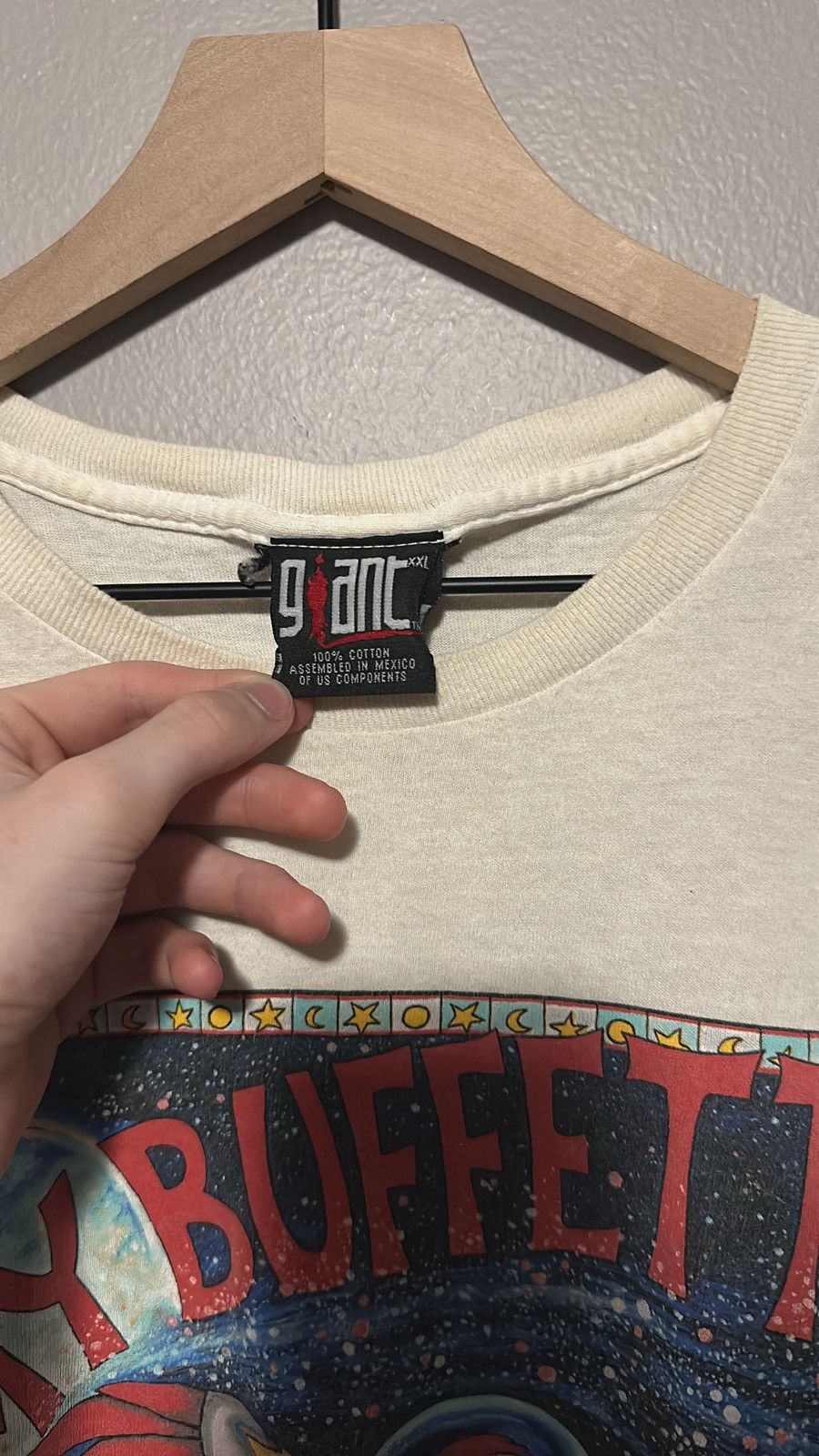 Band Tees × Vintage 90's Jimmy Buffet Tour Shirt Size US XXL / EU 58 / 5 - 6 Thumbnail