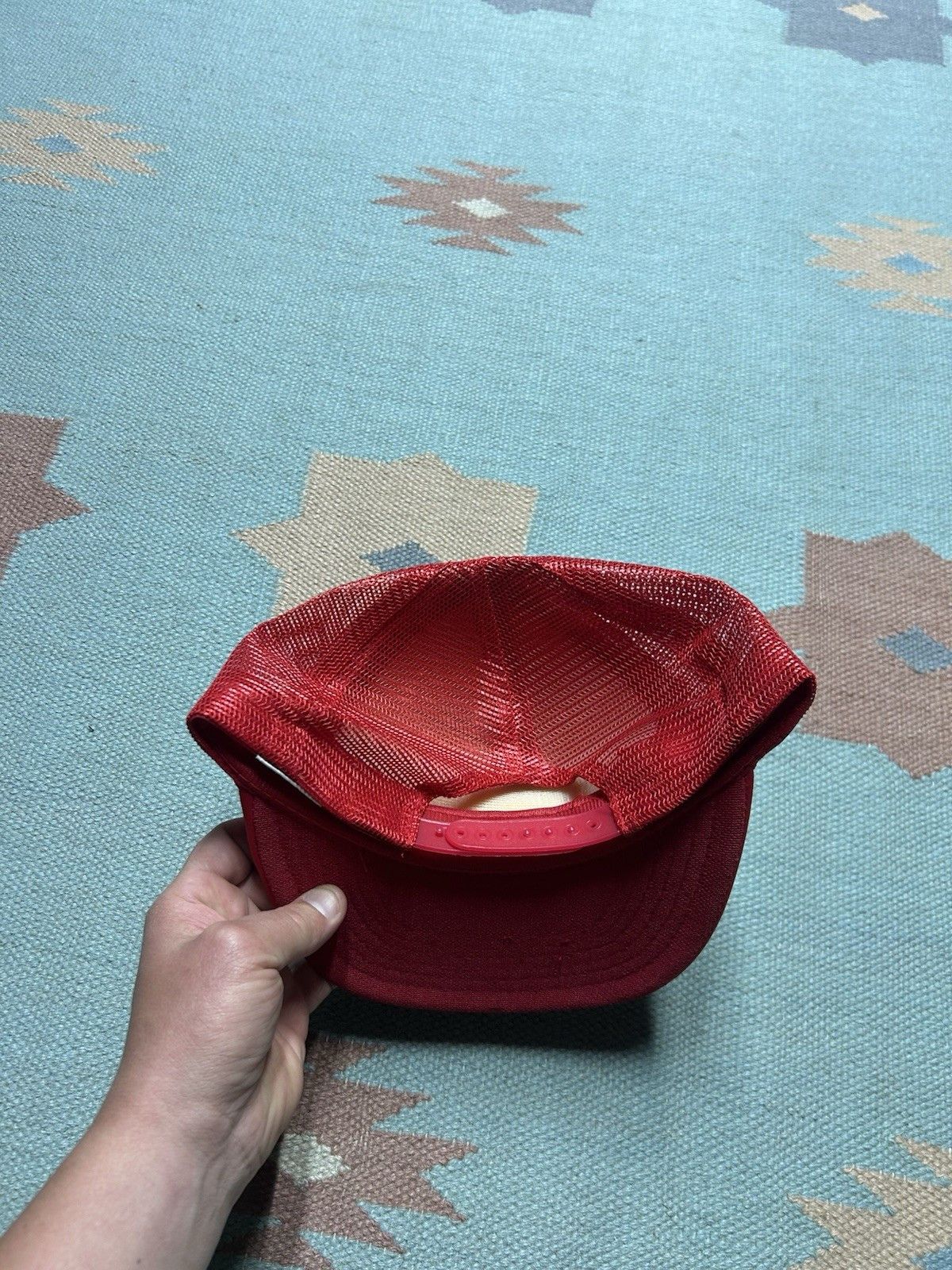 Vintage Vintage trucker hat mesh WWL tree movers red snapback AS IS Size ONE SIZE - 4 Thumbnail