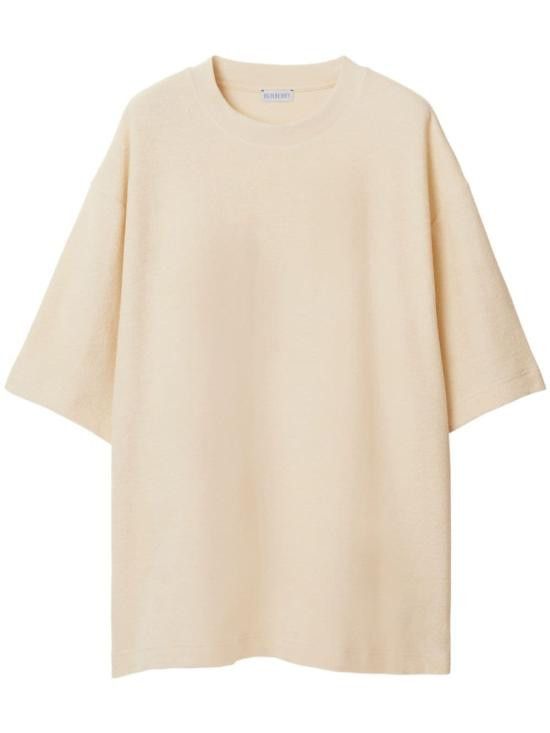 Burberry BURBERRY Men T-Shirts 8081233 B8620 Beige Size US S / EU 44-46 / 1 - 1 Thumbnail