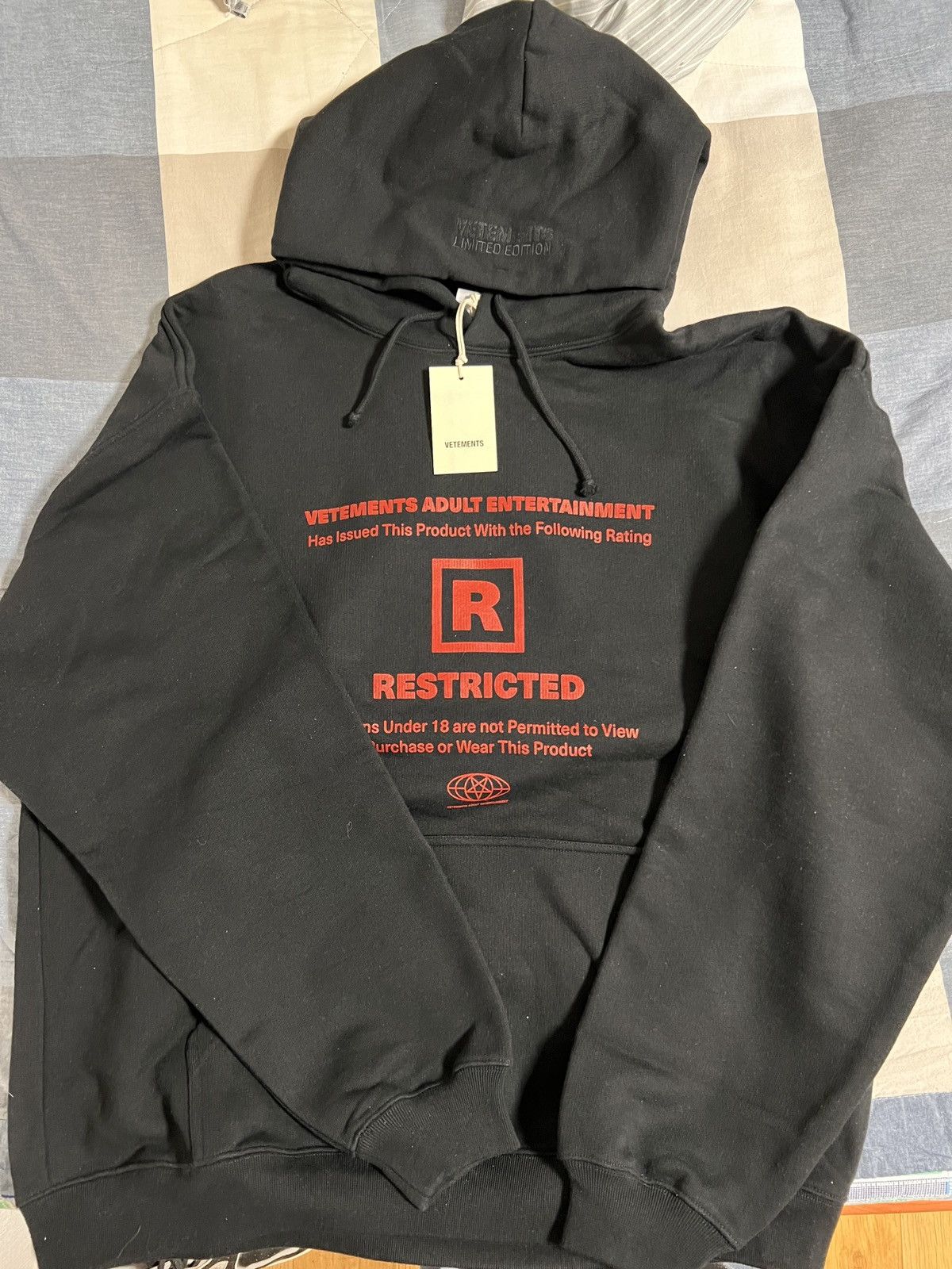 Vetements Vetements Restricted Hoodie | Grailed