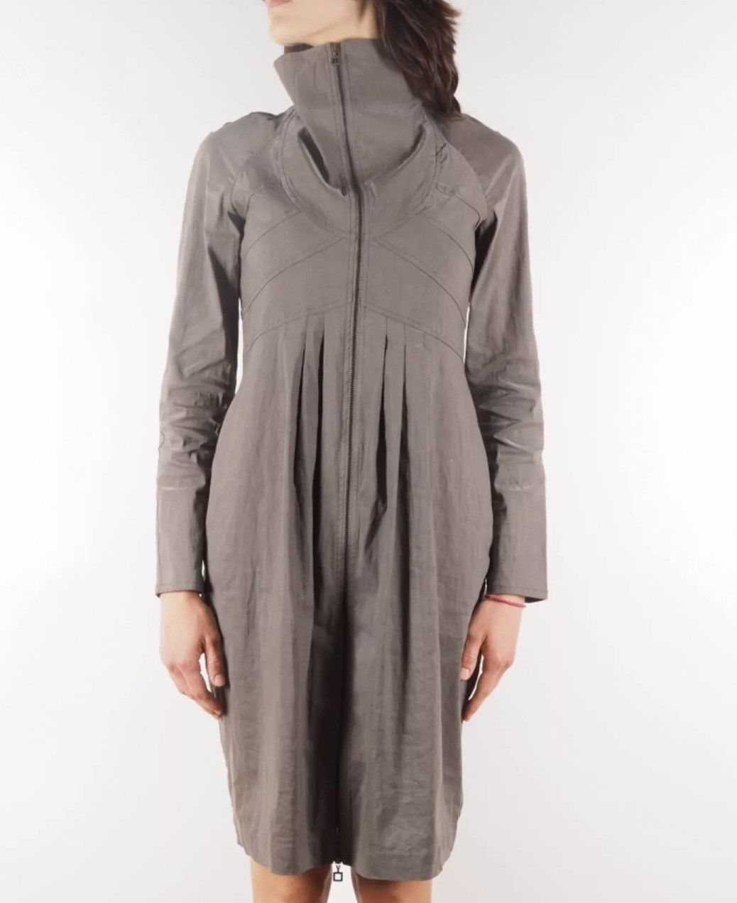 Hysteric Glamour × Sarah Pacini Sarah Pacini 2in1 jacket dress bubble balloon hem linen Size S / US 4 / IT 40 - 4 Thumbnail