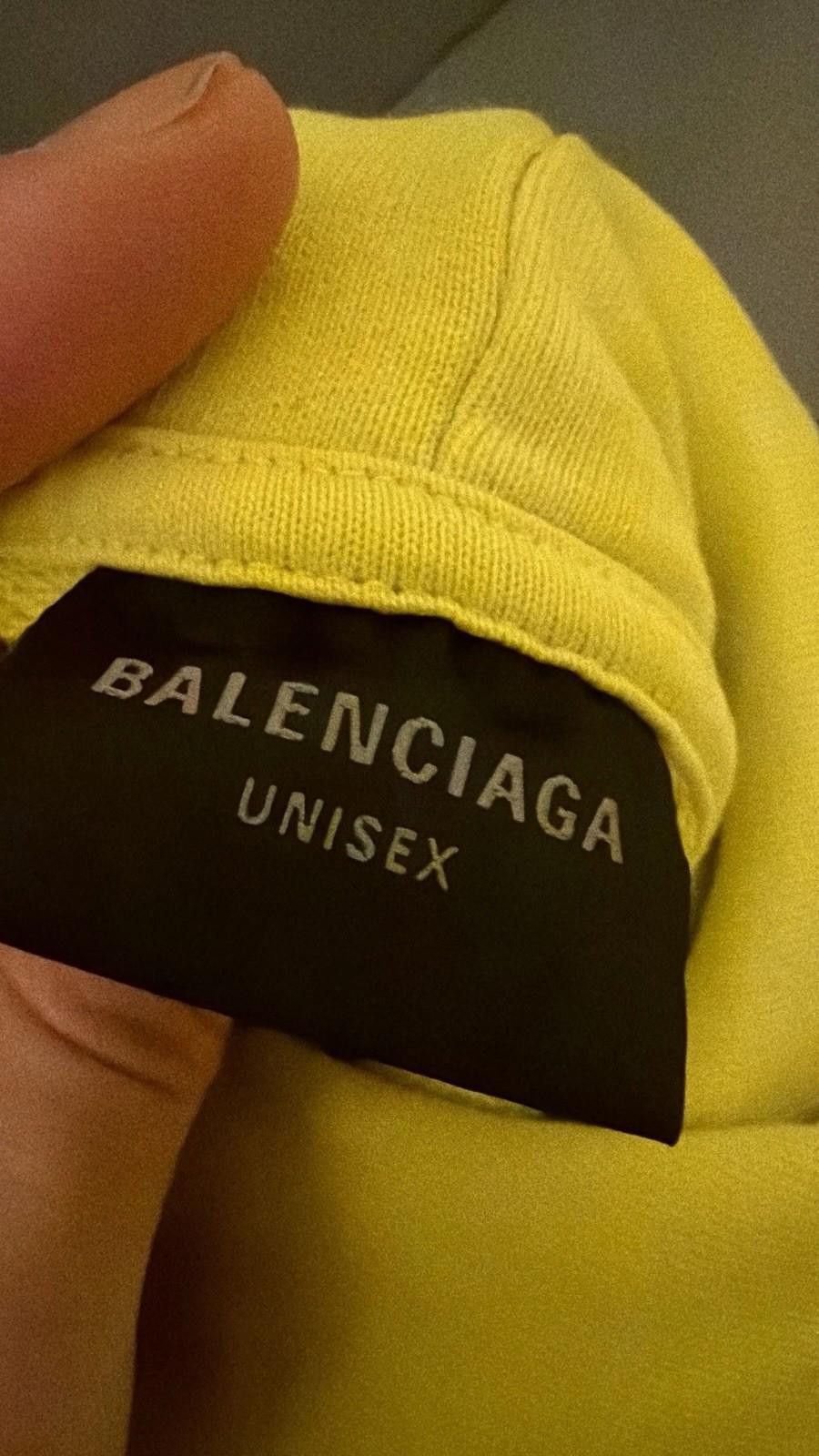 Balenciaga Balenciaga Surfer Hoodie Yellow Size 2 Fits L New $1250 Size US L / EU 52-54 / 3 - 5 Thumbnail