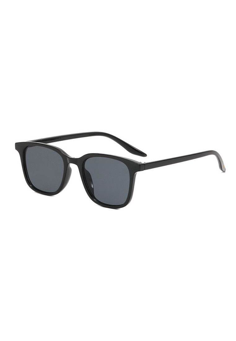 Other Black Round Frame Black Lens Polarized Sunglasses Size ONE SIZE - 1 Thumbnail