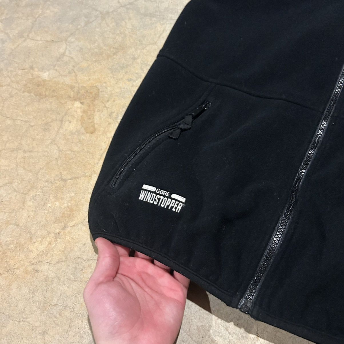 Goretex × The North Face × Vintage Vintage 90s The North Face Gore Windstopper Fleece Vest Size US S / EU 44-46 / 1 - 3 Thumbnail