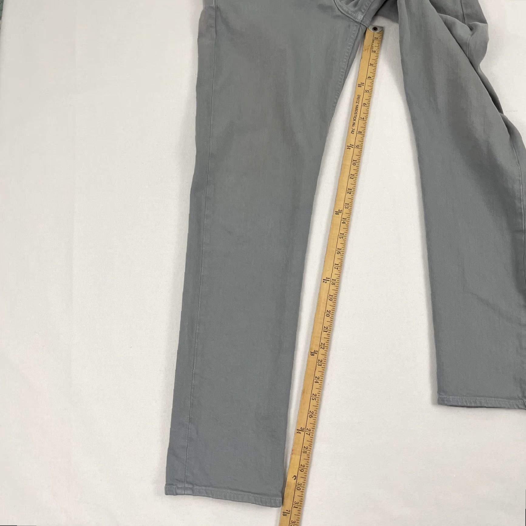 Rag & Bone Rag & Bone Jeans Slim Fit 2 Mens 32 x 31 Pacifica Gray Cotton Regular 5-Pocket City USA Jeans Mens Size US 32 / EU 48 - 7 Thumbnail