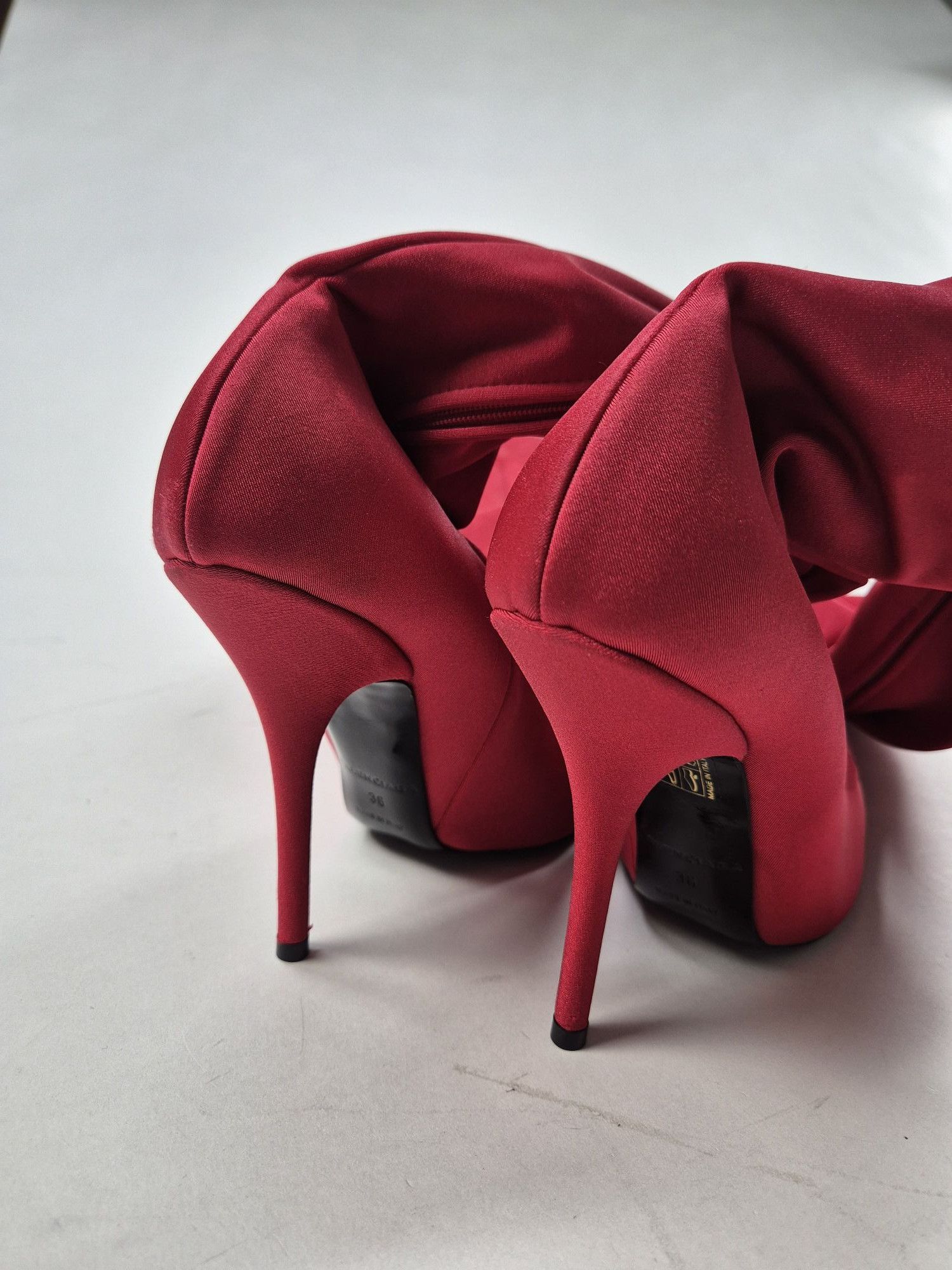 Balenciaga Balenciaga red leggings-high heel shoes Size US 8 / IT 38 - 9 Thumbnail