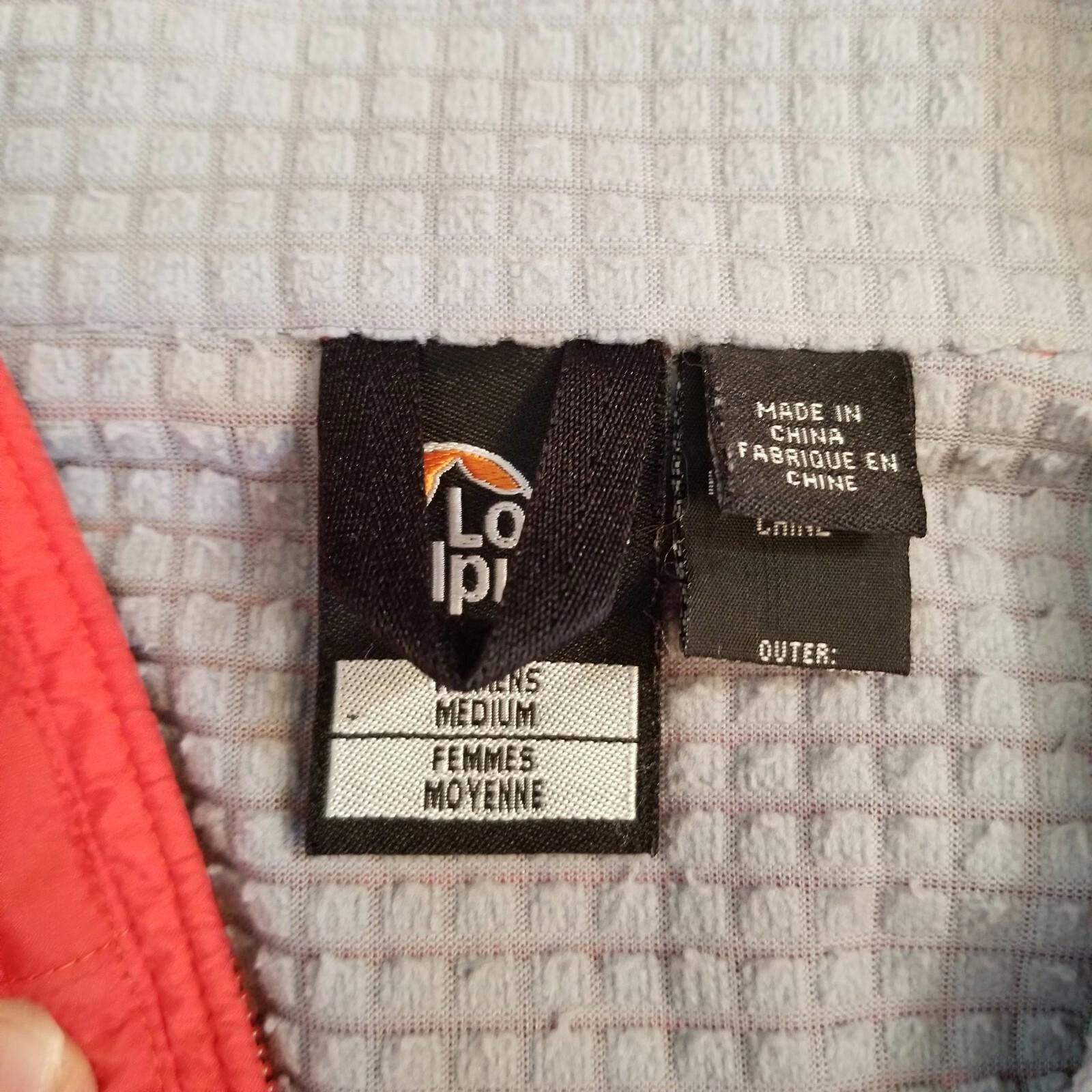 Other Lowe Alpine Womens M Orange Polyester Windbreaker Jacket Size M / US 6-8 / IT 42-44 - 3 Thumbnail