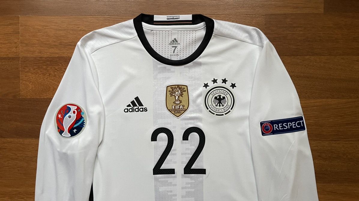 Adidas × Vintage GERMANY ADIDAS ADIZERO 2016 HOME JERSEY #22 GNABRY Size US L / EU 52-54 / 3 - 3 Thumbnail