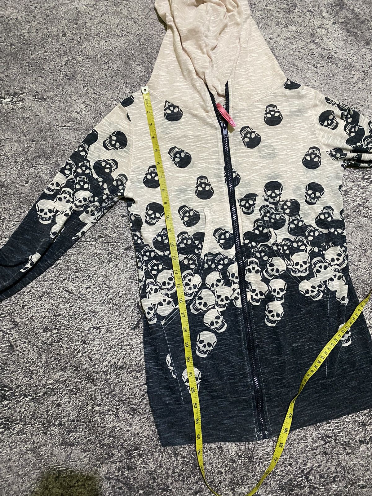 Hysteric Glamour Y2k Denny rose skull light hoodie Size US M / EU 48-50 / 2 - 7 Thumbnail