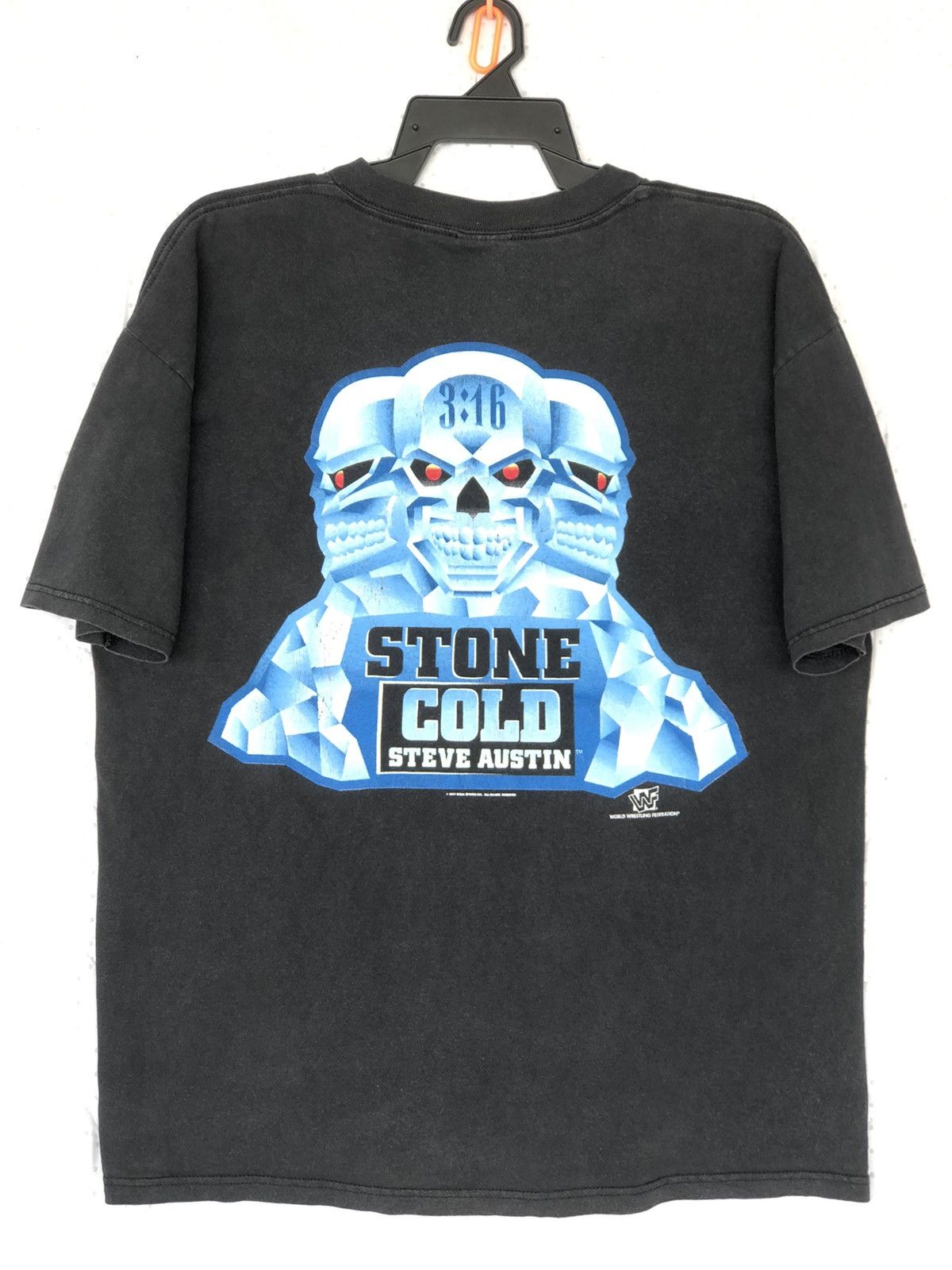 WWF Vintage 90s STONE COLD WWF Wrestling Tee Size US L / EU 52-54 / 3 - 2 Thumbnail