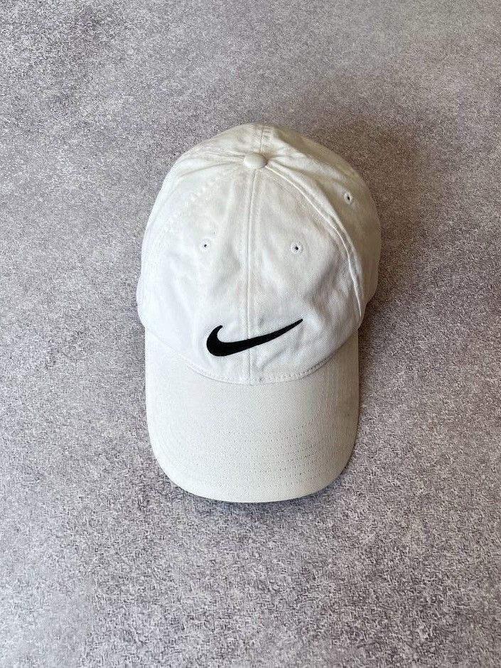 Nike Vintage Nike Swoosh Embroidery Cap Y2K Os Size ONE SIZE - 2 Thumbnail