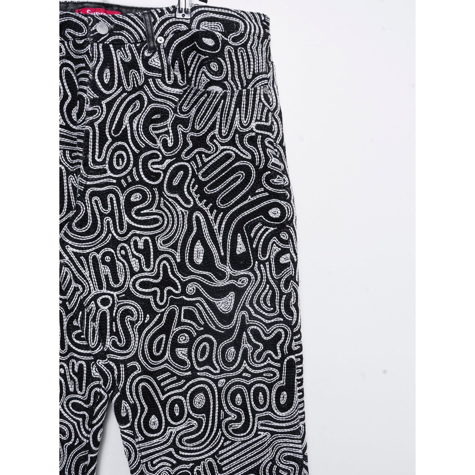 Supreme Chain Stitch Jeans Size US 40 / EU 56 - 2 Thumbnail