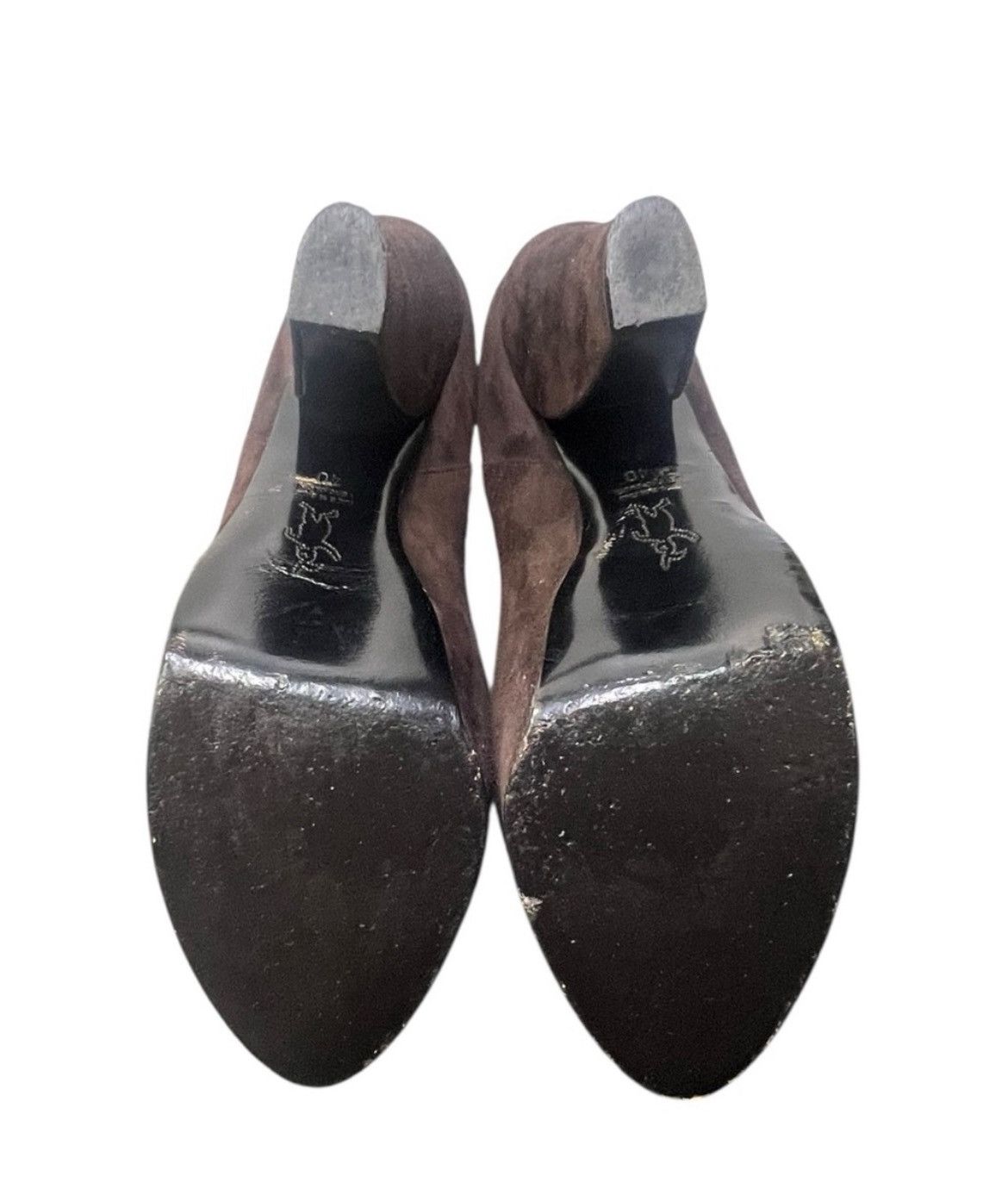 Marni Marni Suede Platform Chelsea Boots | Brown High Heel Size 10 Size US 10 / IT 40 - 5 Thumbnail