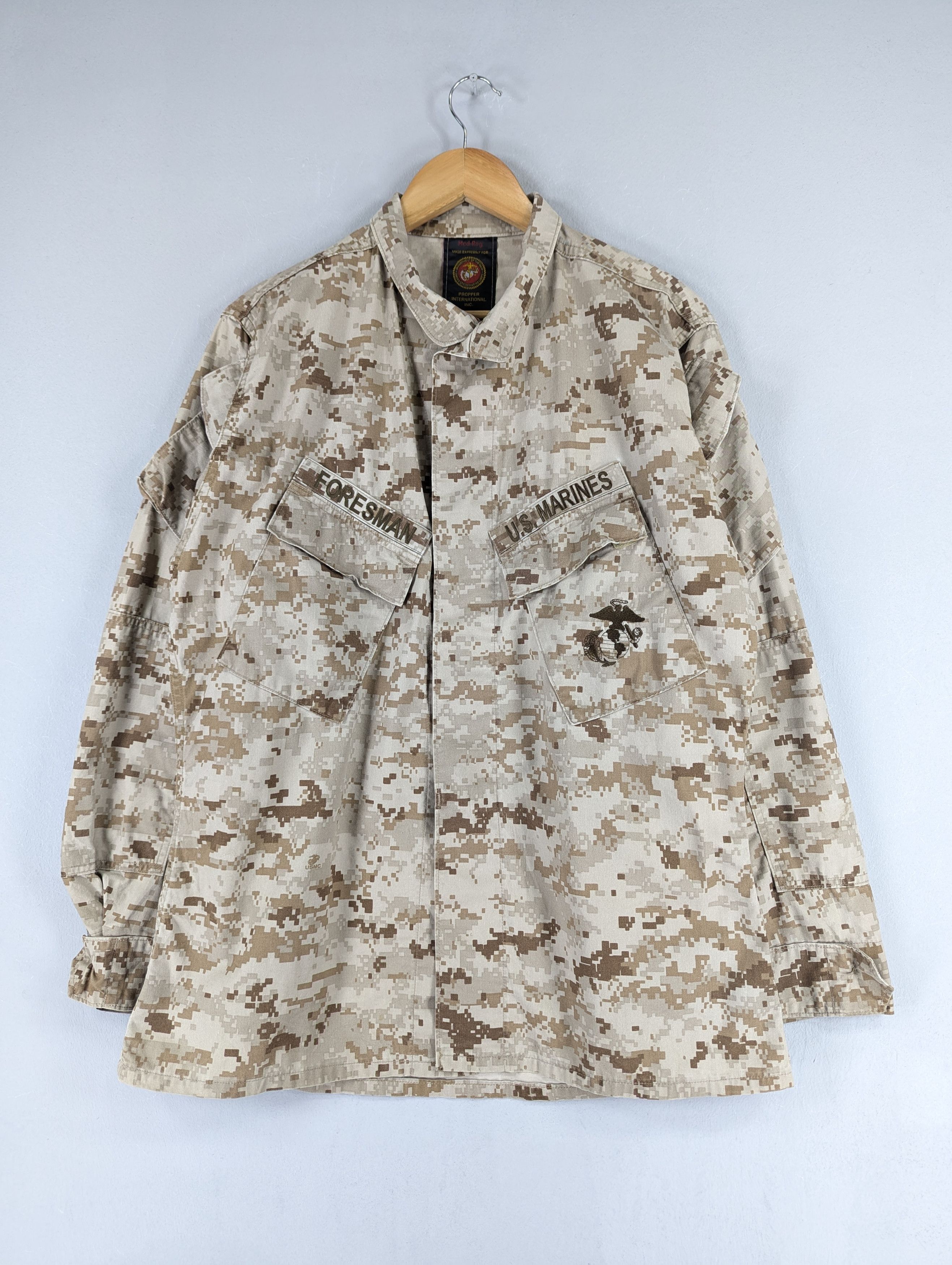 Vintage Vintage Desert Marpat USMC Military Jacket Size US M / EU 48-50 / 2 - 1 Thumbnail
