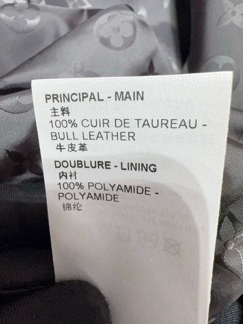Louis Vuitton Louis Vuitton Fall Winter Leather Jacket-2506 Size US XL / EU 56 / 4 - 7 Thumbnail