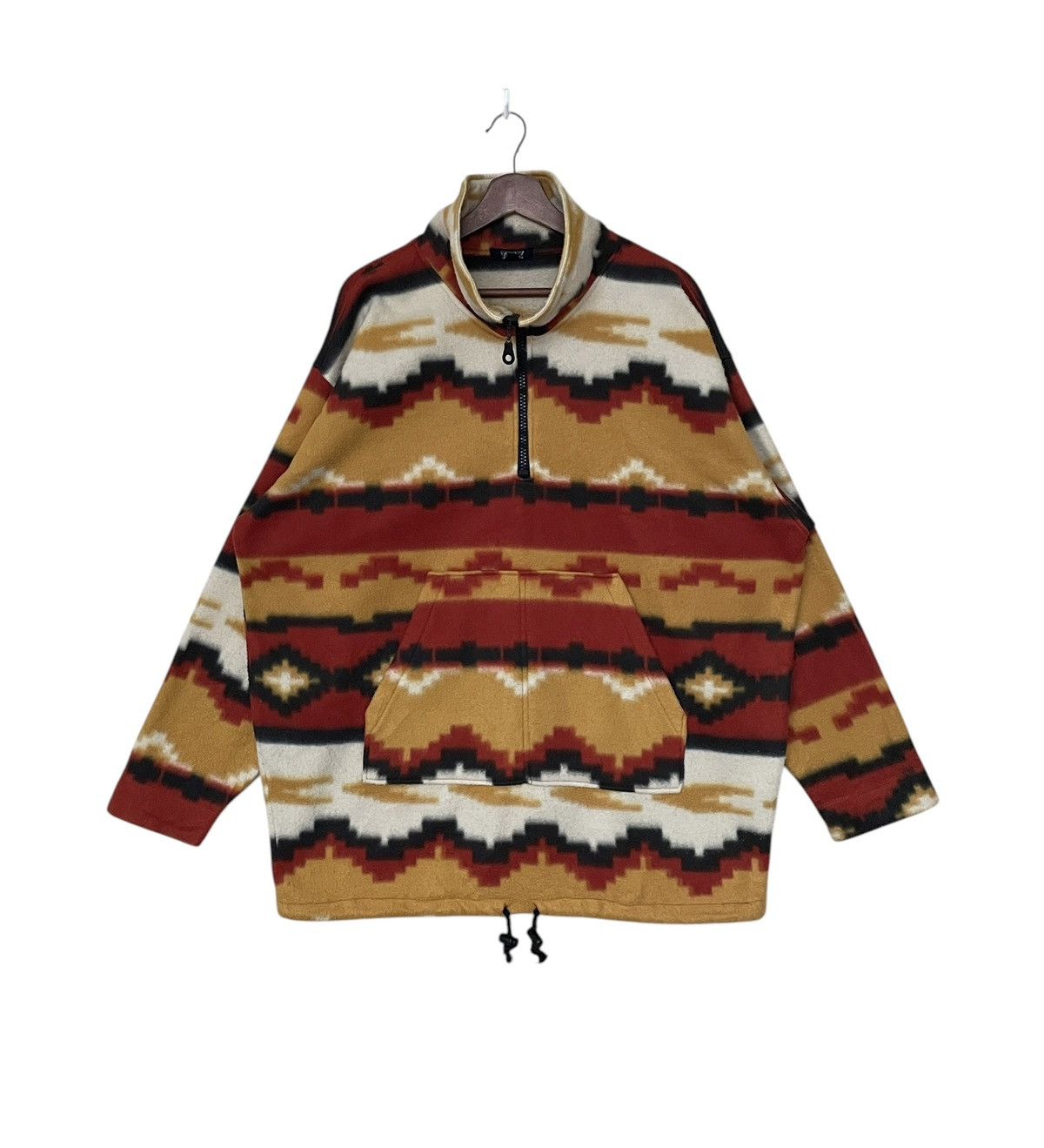 Vintage Vintage Brand Trix Navajo Fleece 1990s Size US L / EU 52-54 / 3 - 1 Thumbnail