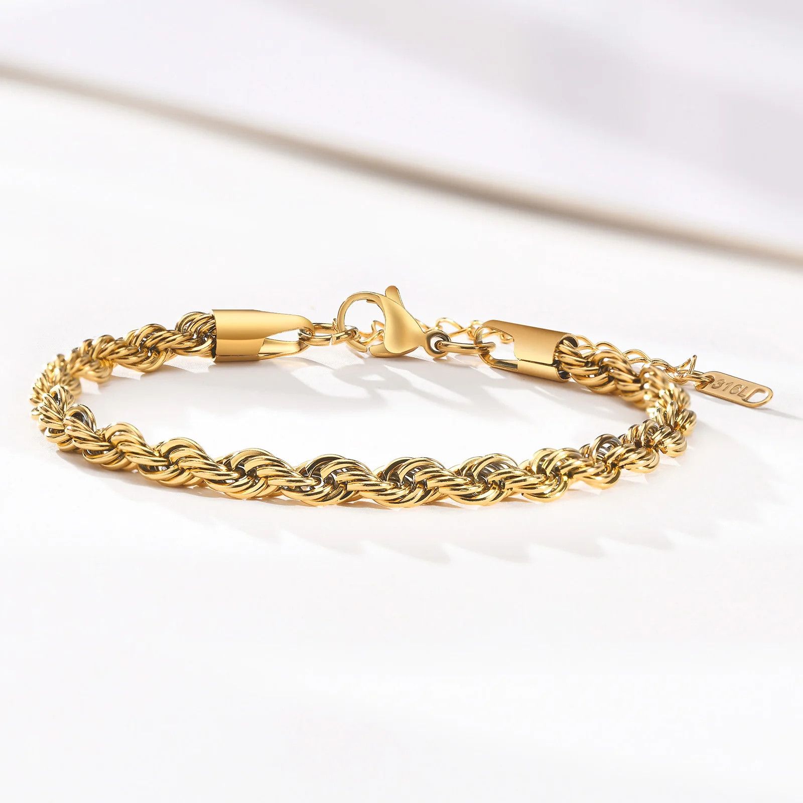Other 3MM Stainless Steel Rope Bracelets Size ONE SIZE - 1 Thumbnail