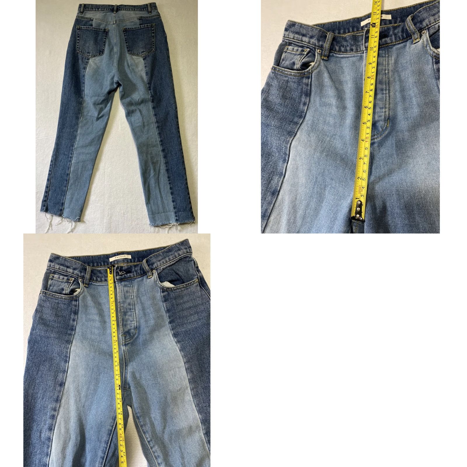 Pacsun Pacsun Jeans Women 30W Blue Denim Mid Wash High Rise 26in Inseam Button Closure Size 30" / US 8 / IT 44 - 8 Thumbnail