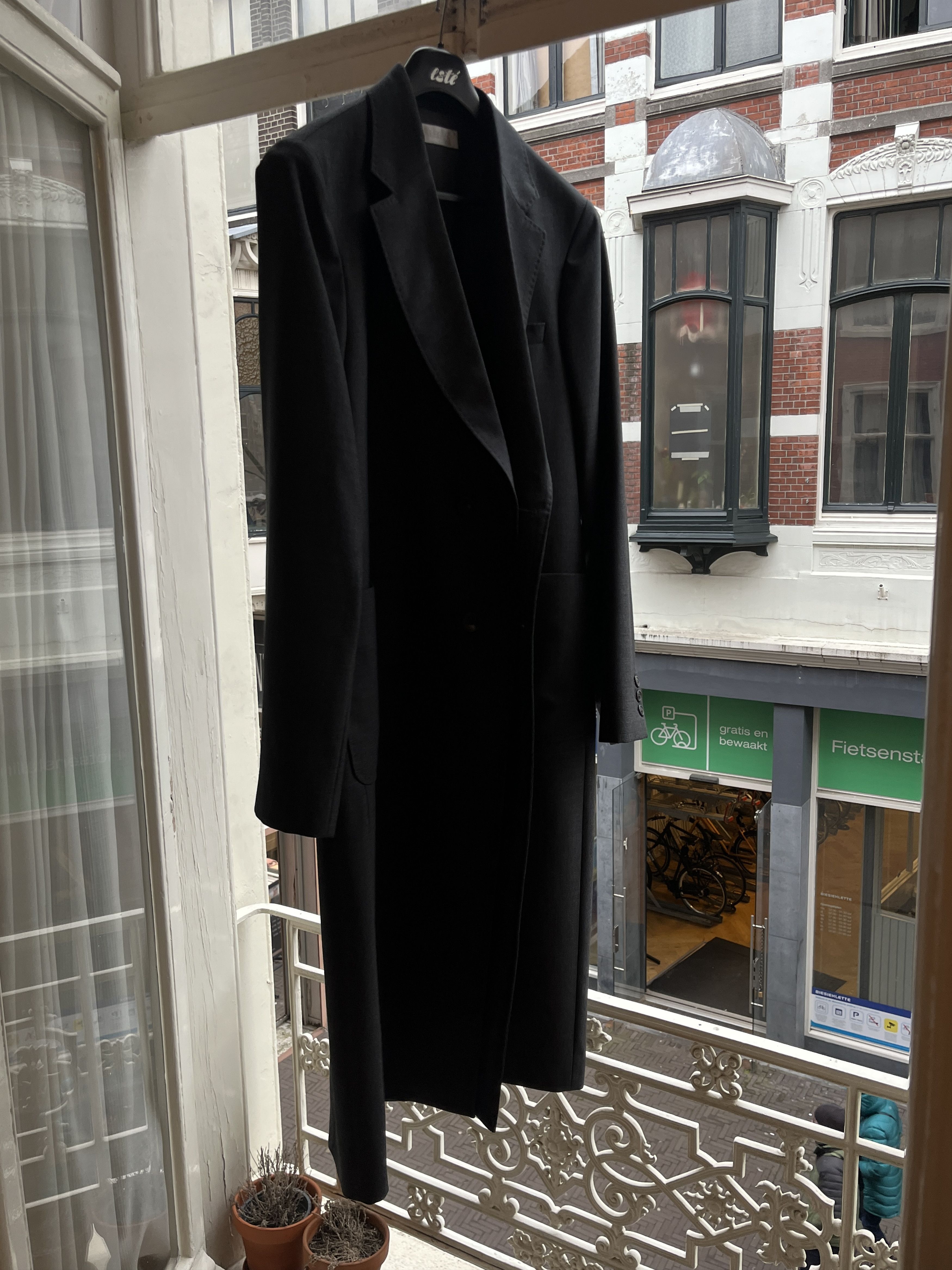 Our Legacy Our Legacy Robe Overcoat Charcoal Wool Size 50 Size US M / EU 48-50 / 2 - 5 Thumbnail