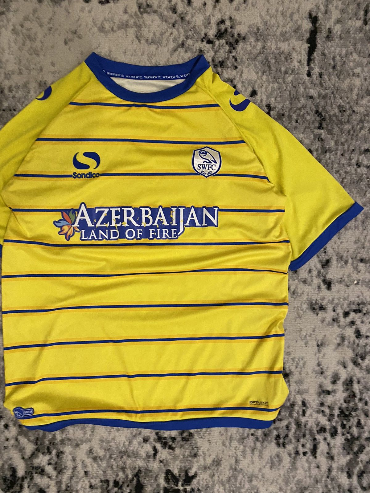 Vintage Sheffield Wednesday 2014-2015 Jersey First Kit Blockcore Size US L / EU 52-54 / 3 - 2 Thumbnail