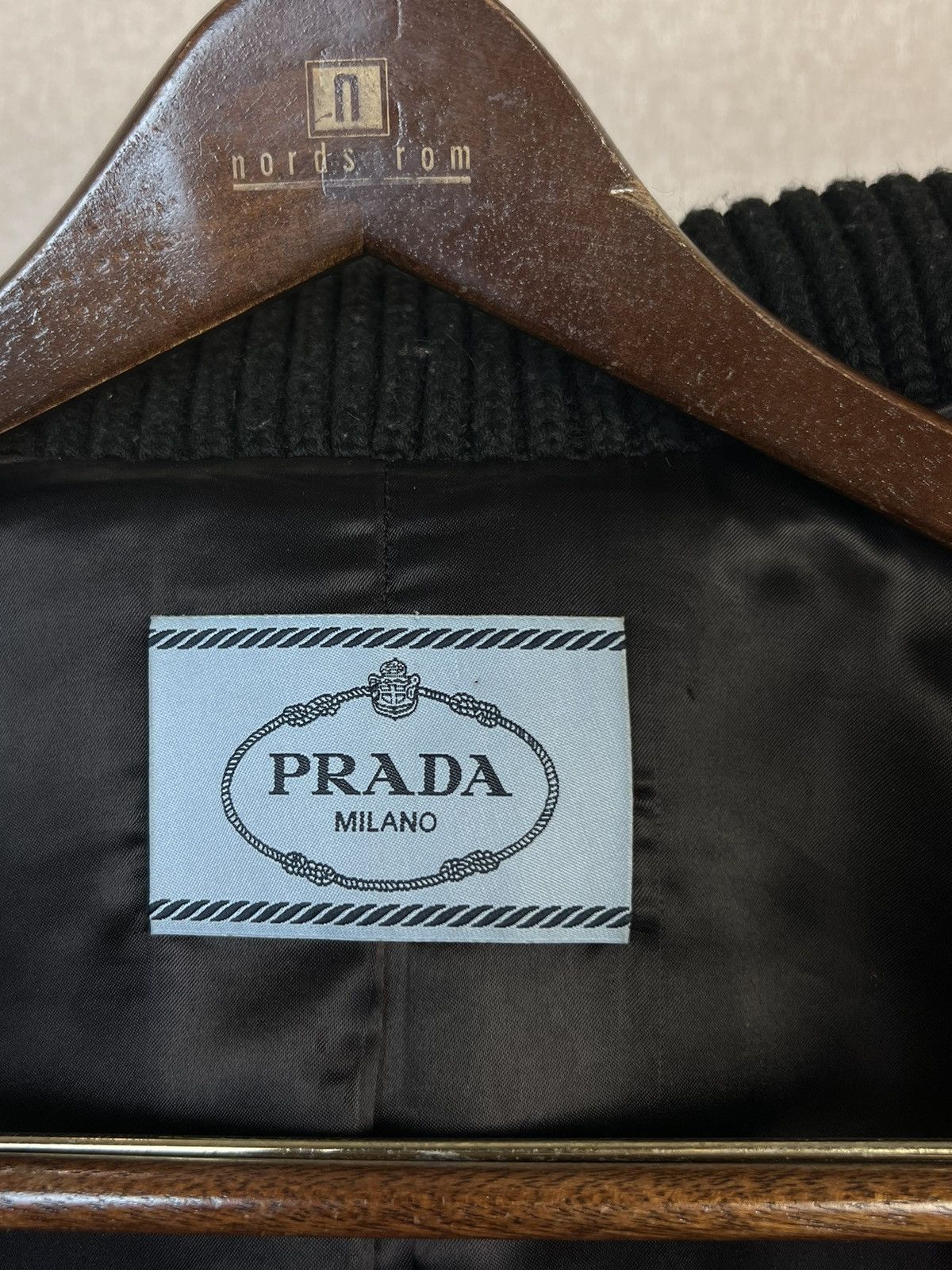 Prada Prada Shearling Leather Black Jacket Size 40 Size S / US 4 / IT 40 - 18 Thumbnail