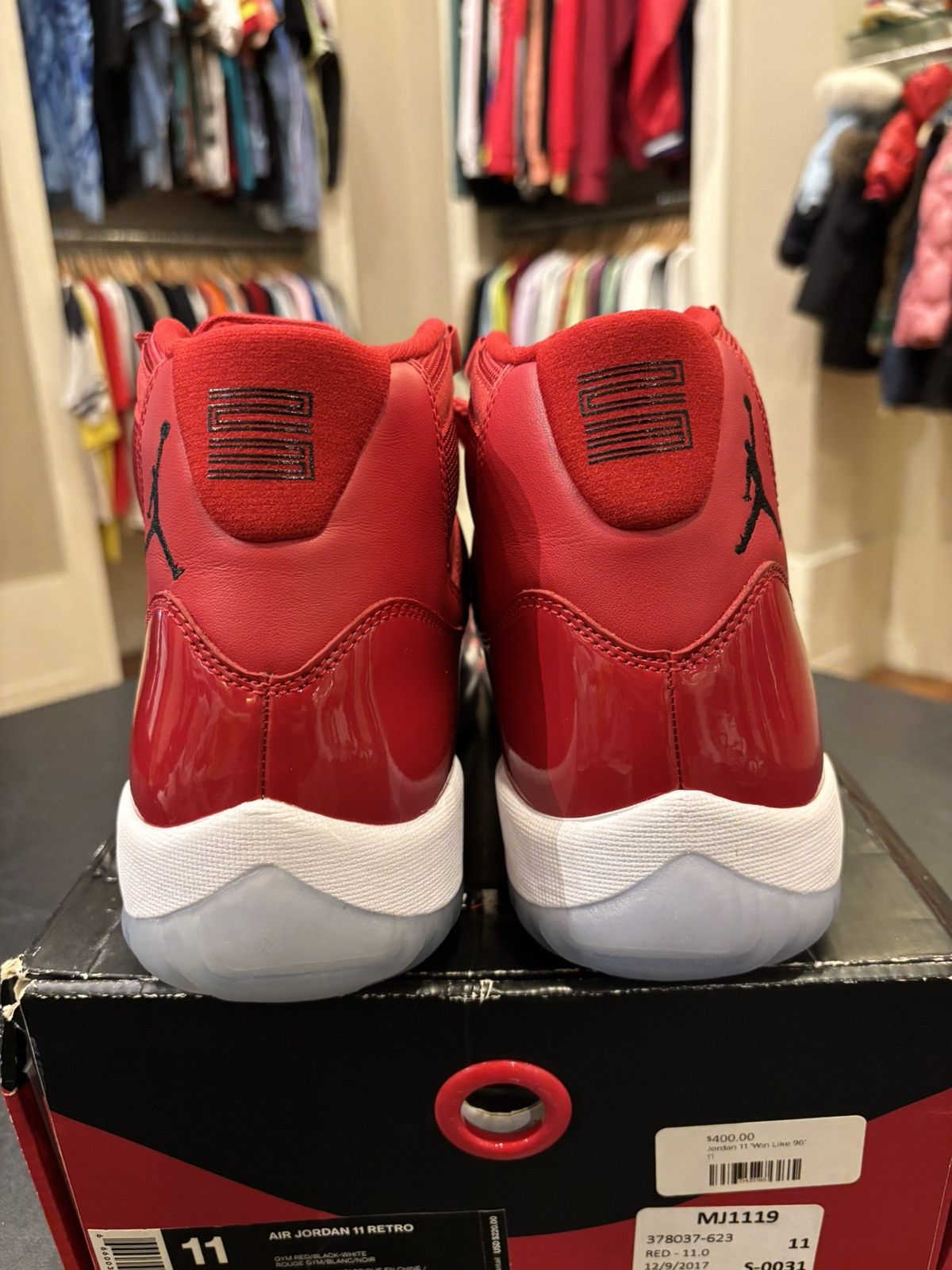 Jordan Brand Jordan 11 Retro ‘Win like 96’ Size US 11 / EU 44 - 3 Thumbnail