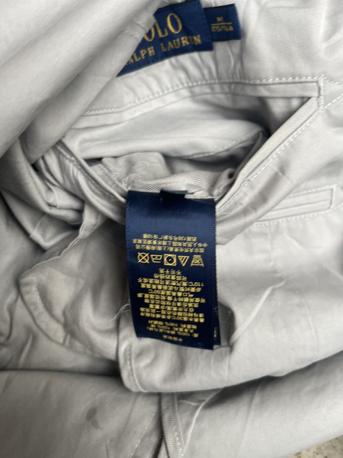 Polo Ralph Lauren POLO Ralph Lauren Light Grey Cotton Blazer Jacket Size US S / EU 44-46 / 1 - 6 Thumbnail