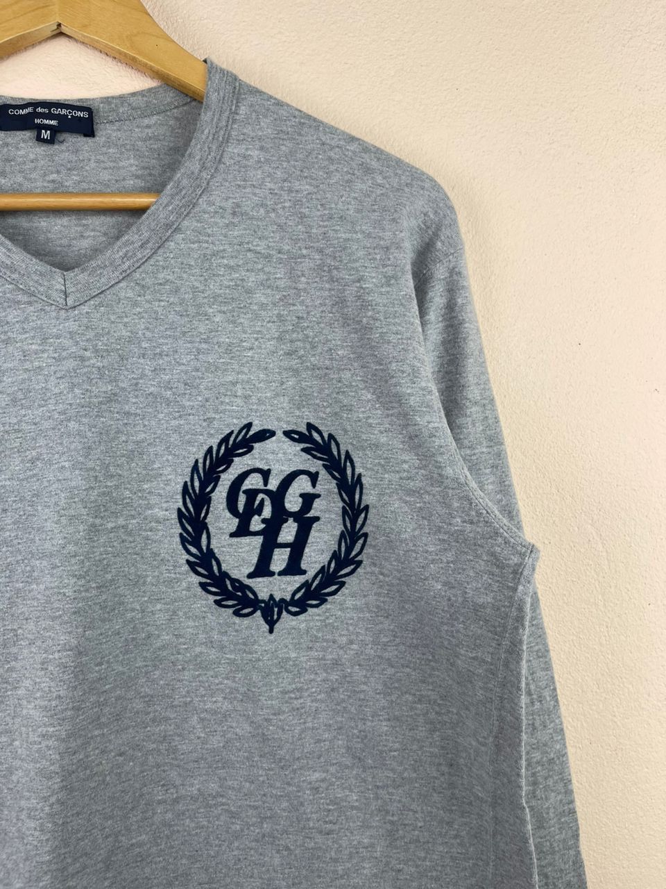 Comme des Garcons Homme × Designer × Japanese Brand AD2008 Comme Des Garcons Homme Long Sleeve Tee Size US M / EU 48-50 / 2 - 6 Thumbnail