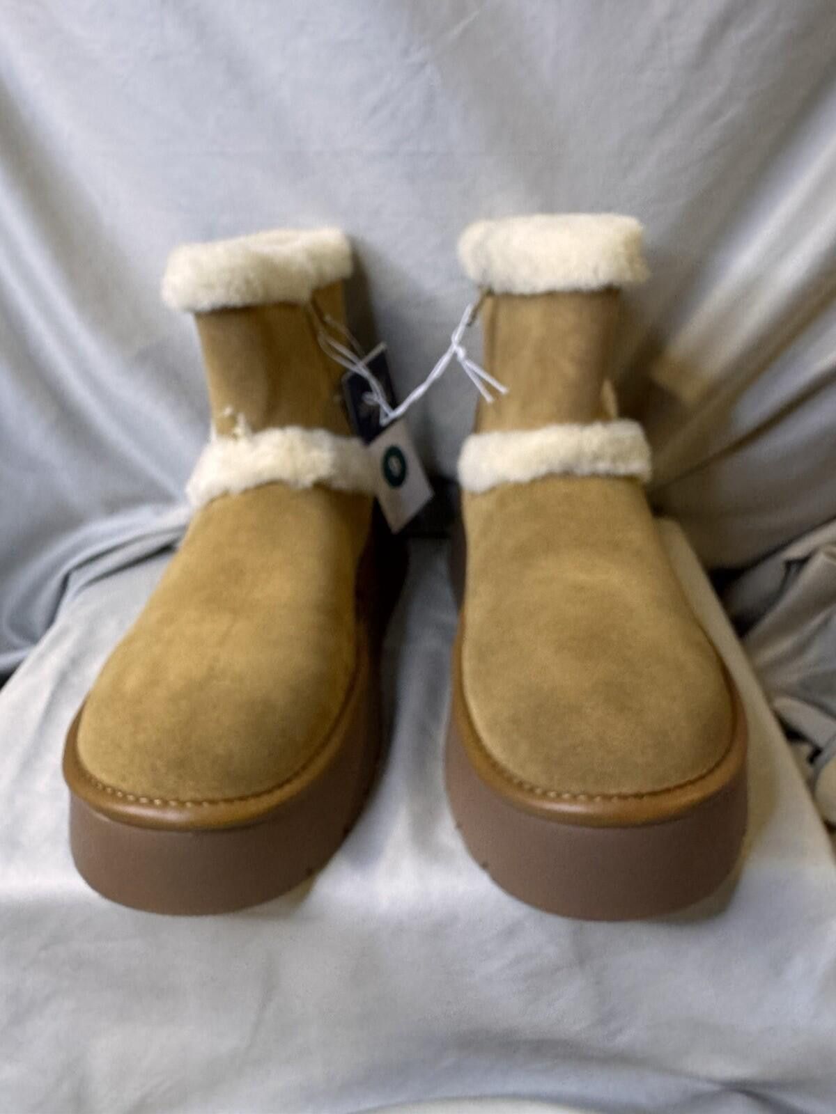 Other Universal Thread Women’s Luma Boots Cognac Sz 9 [A41] Size US 9 / IT 39 - 3 Thumbnail
