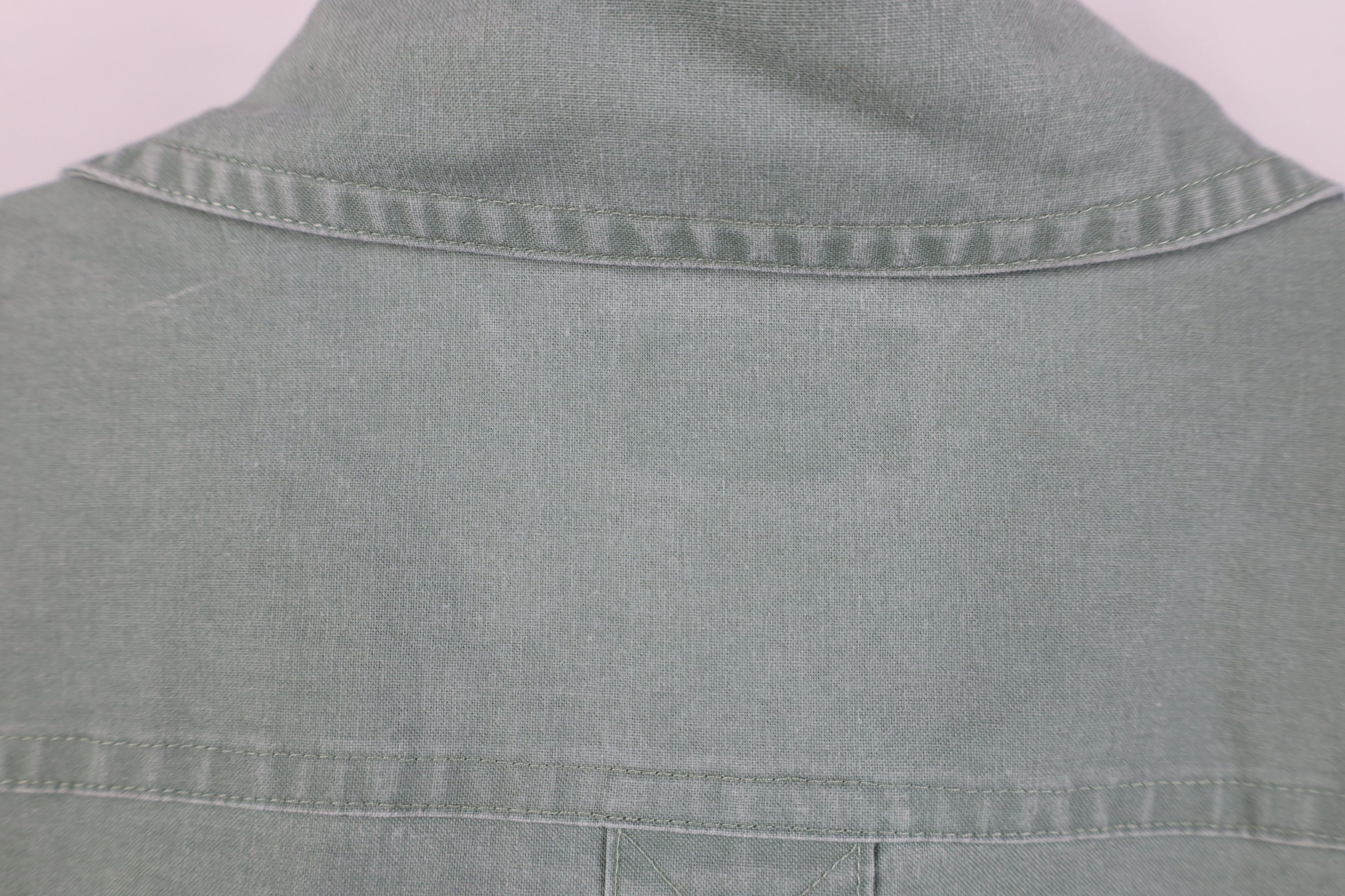 L.L. Bean Vintage 90s LL Bean Stonewash Safari Bush Poplin Shirt Size US M / EU 48-50 / 2 - 11 Thumbnail